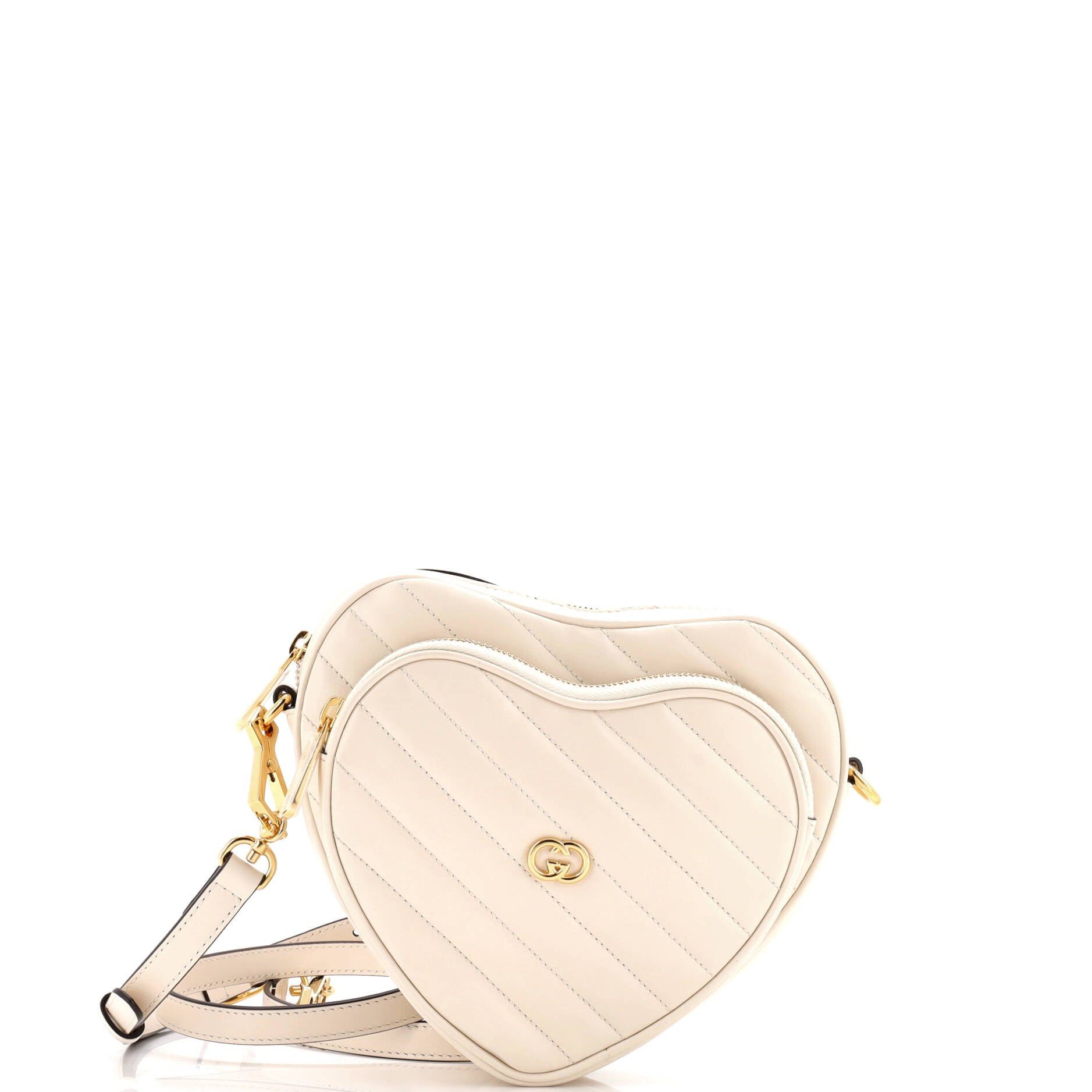 Gucci Interlocking G Heart Shoulder Bag Size ONE SIZE - 1 Thumbnail