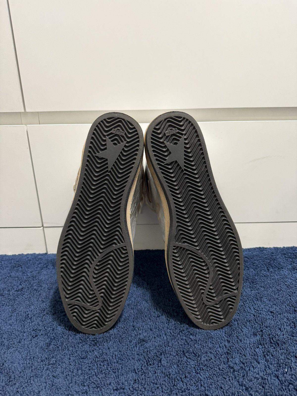 Golden Goose Golden goose sky star high ‘silver’ Size US 13 / EU 46 - 5 Thumbnail