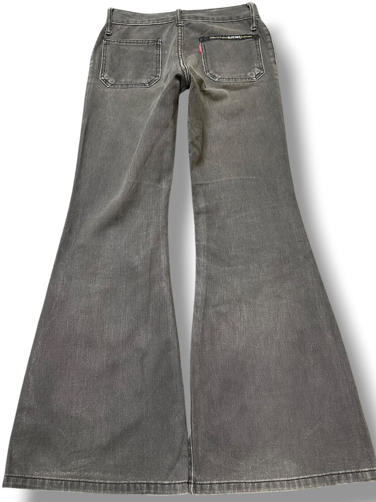 Vintage Blue Way Flare Bootcut Style Denim in Gray, Men's (Size 26) — image 4 of 6