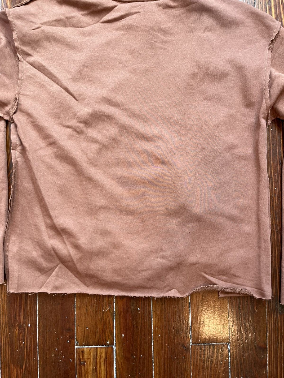 Other Brown Reconstructed Loose Fit Gold Zipper Long Sleeve Hoodie Size US L / EU 52-54 / 3 - 7 Thumbnail