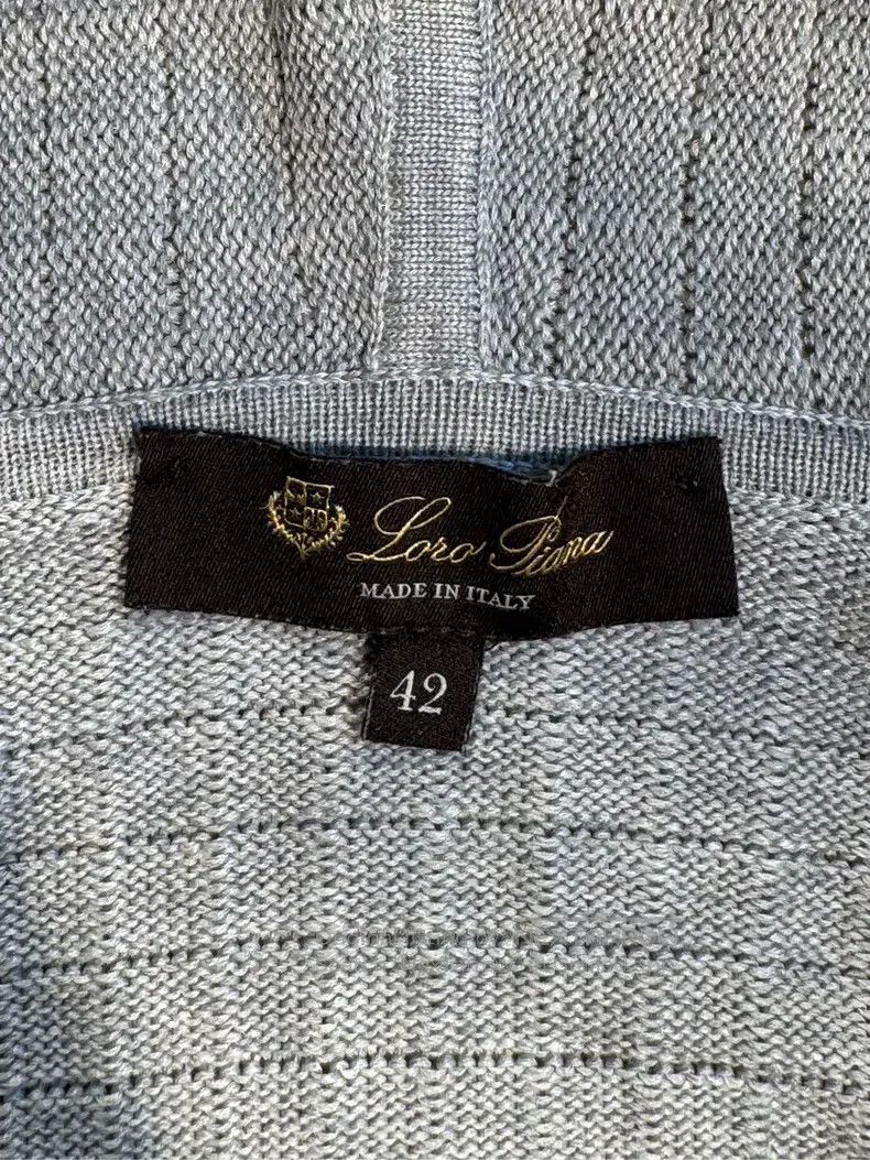 Loro Piana Loro Piana Silk Blended Hooded Zip Leisure Sweater Jacket Size S / US 4 / IT 40 - 8 Thumbnail