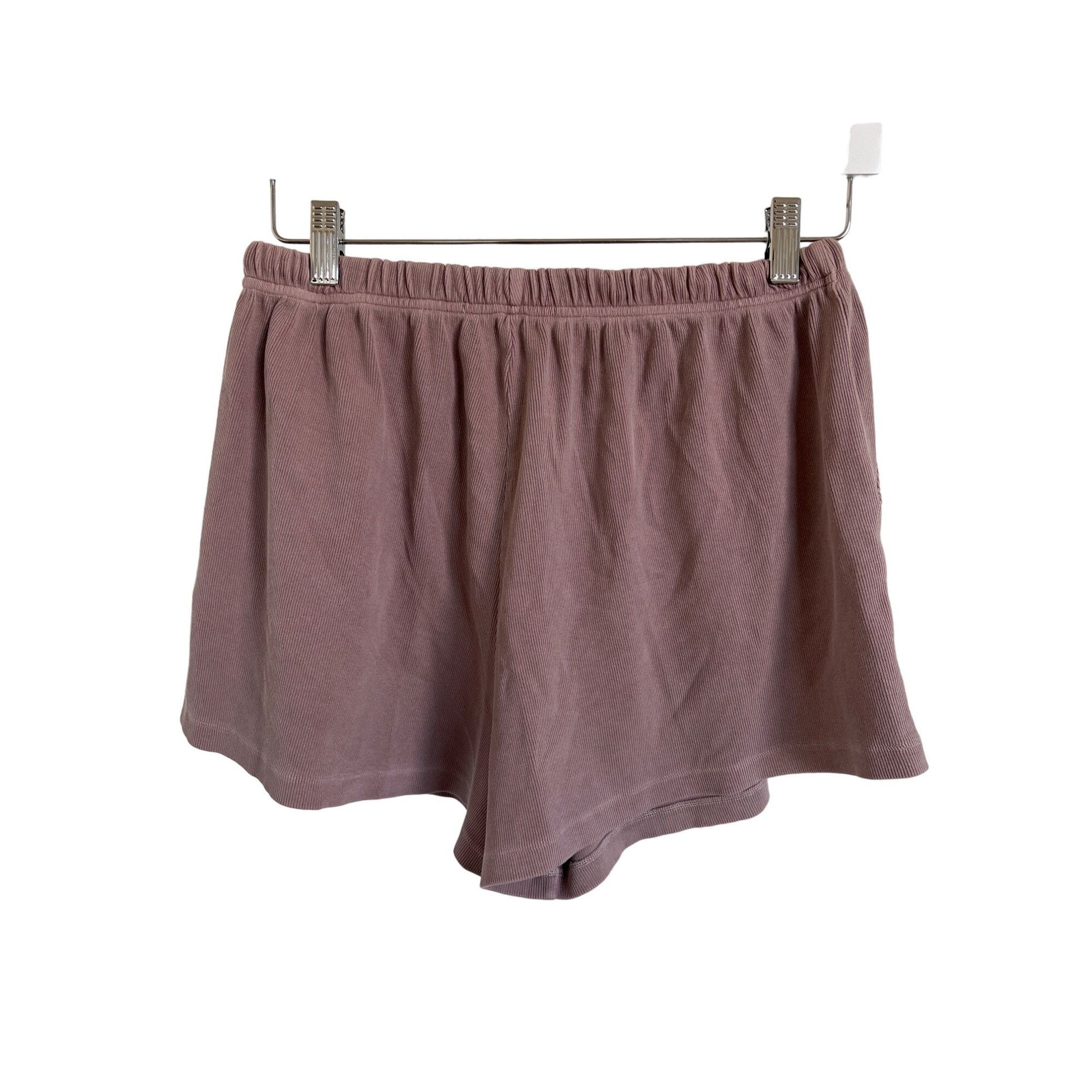 REVOLVE Tularosa Taupe Mauve Ribbed Shorts Size 27" / US 4 / IT 40 - 6 Thumbnail