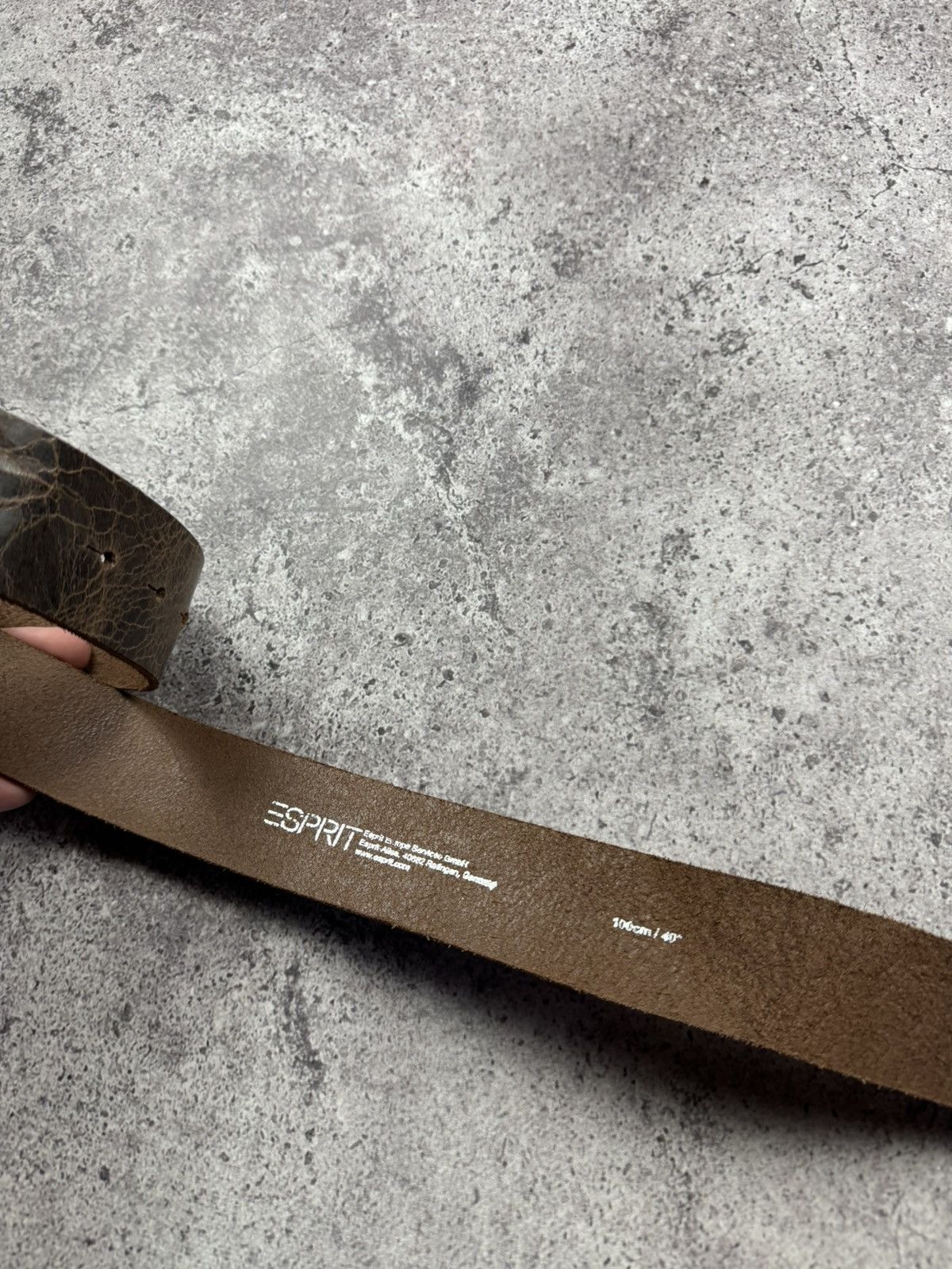 Japanese Brand 00’s NUMBER NINE STYLE METAL LEATHER RARE Y2K BELT VINTAGE Size ONE SIZE - 9 Thumbnail
