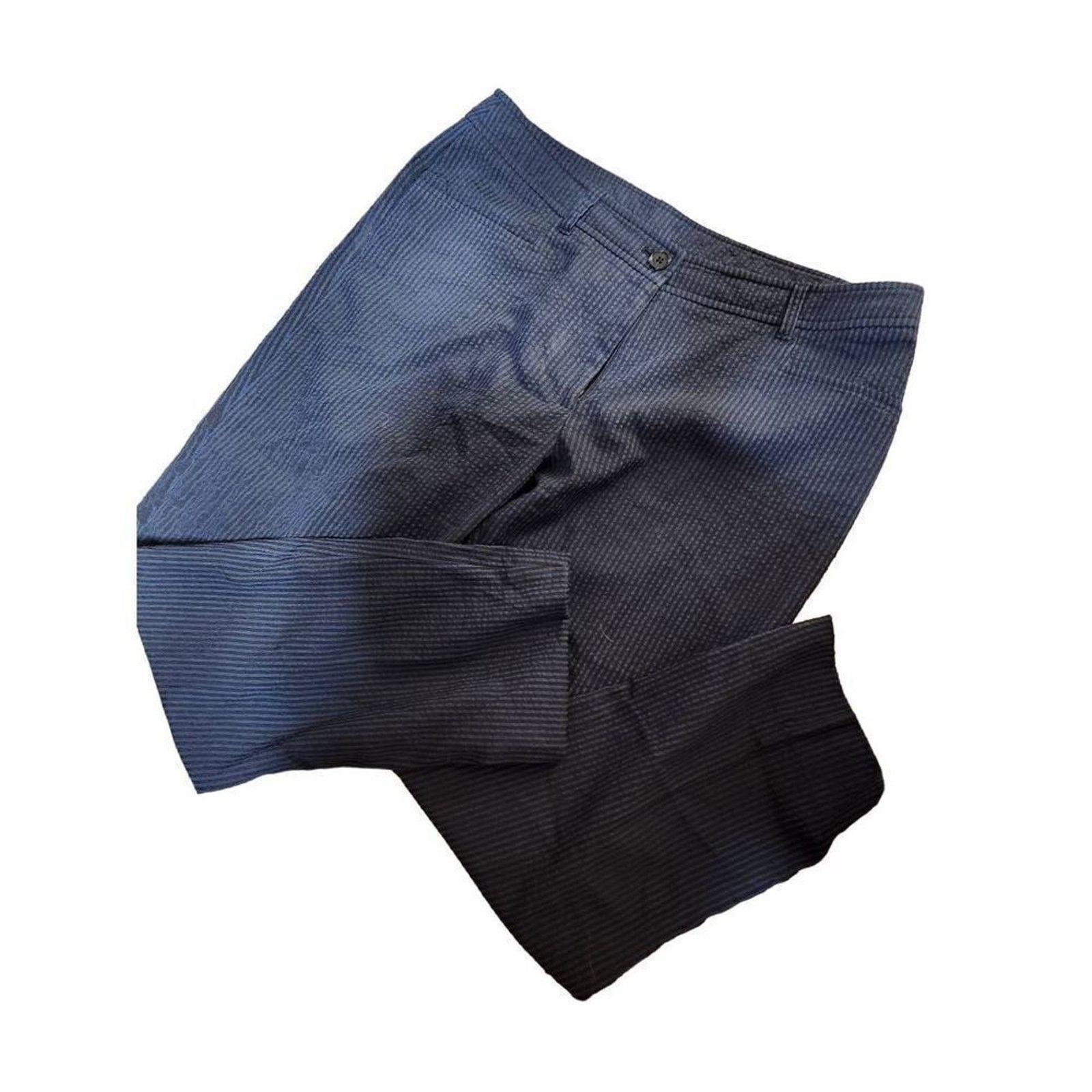 Anne Klein Ann klein size 10 professional pants blue Size 32" / US 10 / IT 46 - 2 Thumbnail
