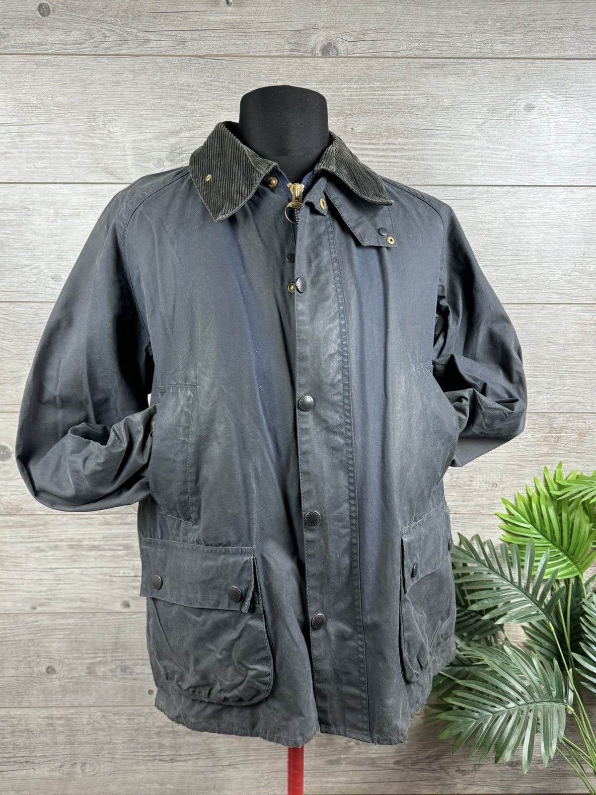 Barbour × Outdoor Life × Vintage Barbour Bedale Waxed Jacket Vintage C46 /  117CM | Grailed