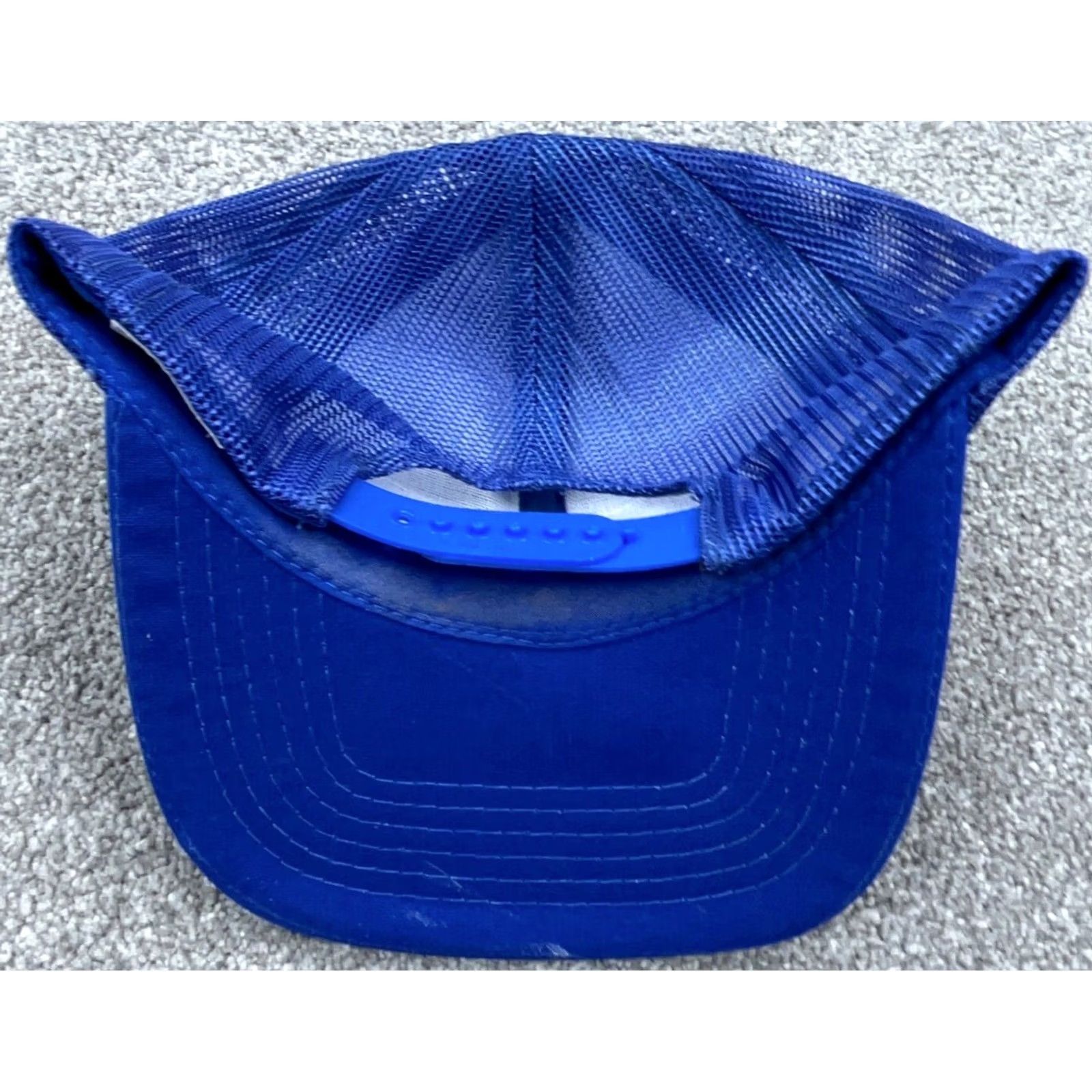 Vintage VINTAGE Trucker Hat Cap Snapback Blue Redi Serve Meats Food Patch 80s 90s Kotton Cool Men Size ONE SIZE - 5 Thumbnail