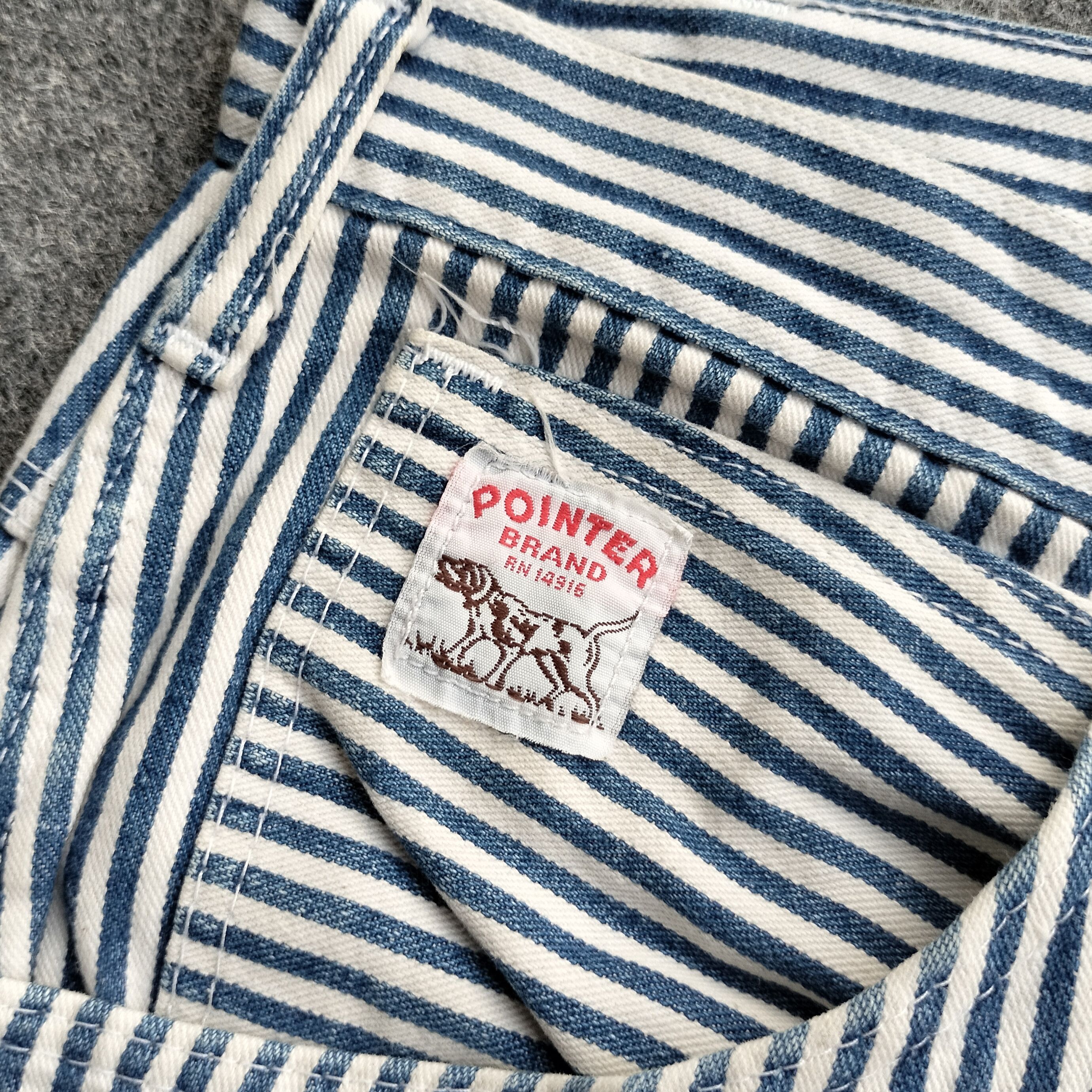 Pointer Vintage Pointer brand USA hyckori carpenter pants Size US 29 - 5 Thumbnail