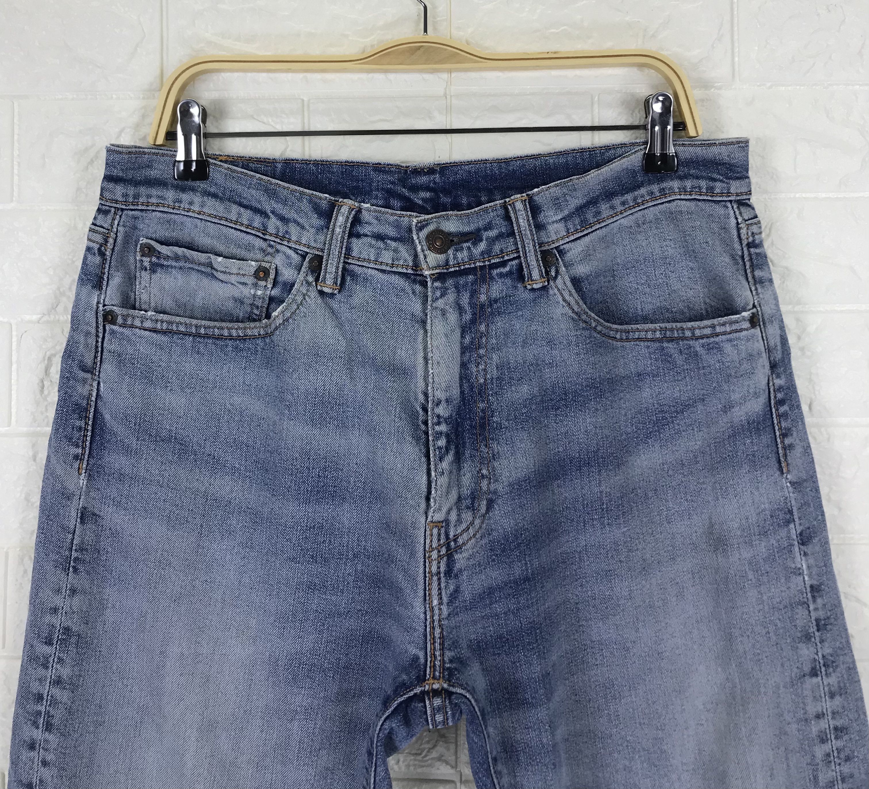 Levi's Vintage Levi's 505 Faded Blue Jeans Distressed Denim Size US 33 - 2 Thumbnail