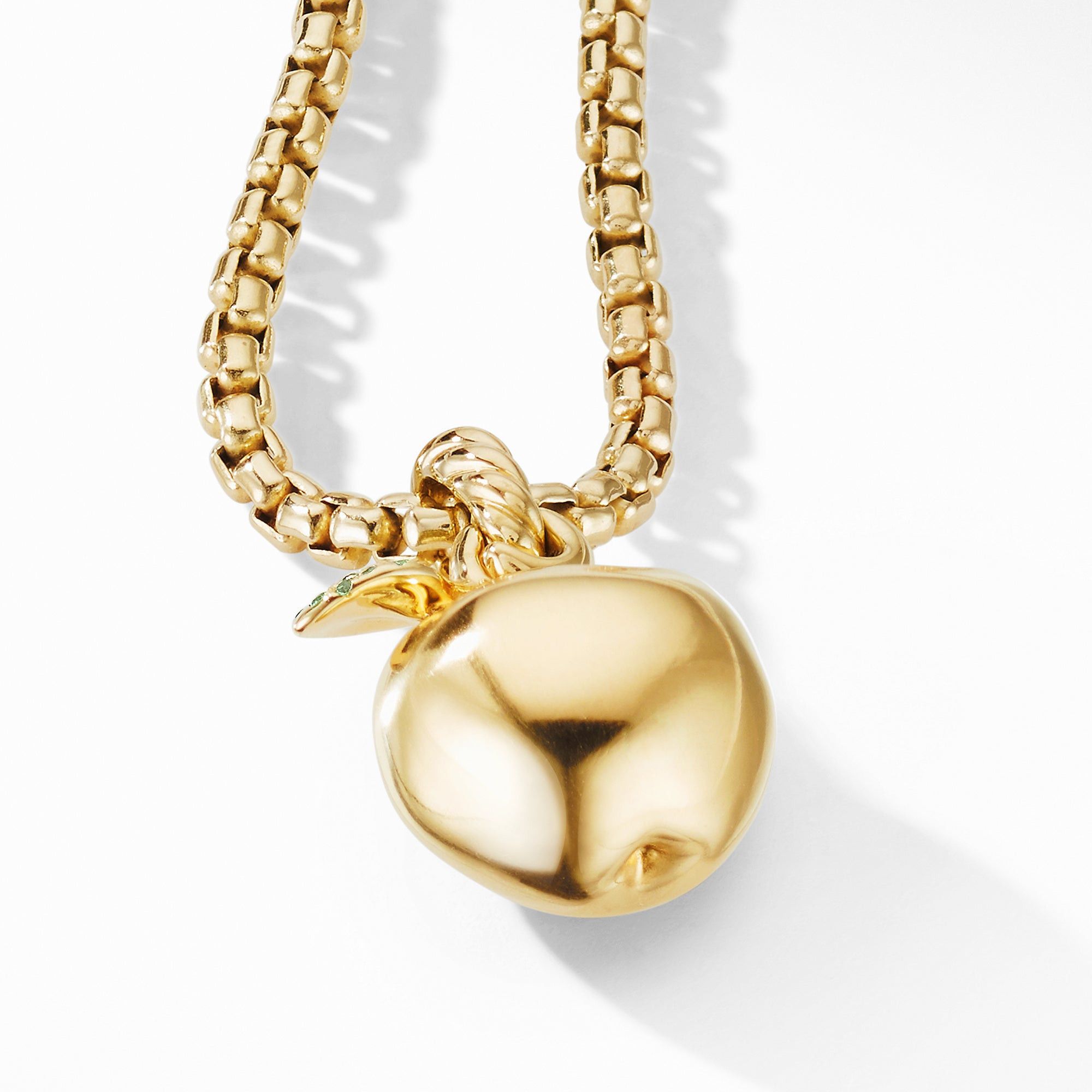 David Yurman o1w1db10525 D14985 Amulet in 18K Gold with Pave Tsavorite Size ONE SIZE - 3 Thumbnail