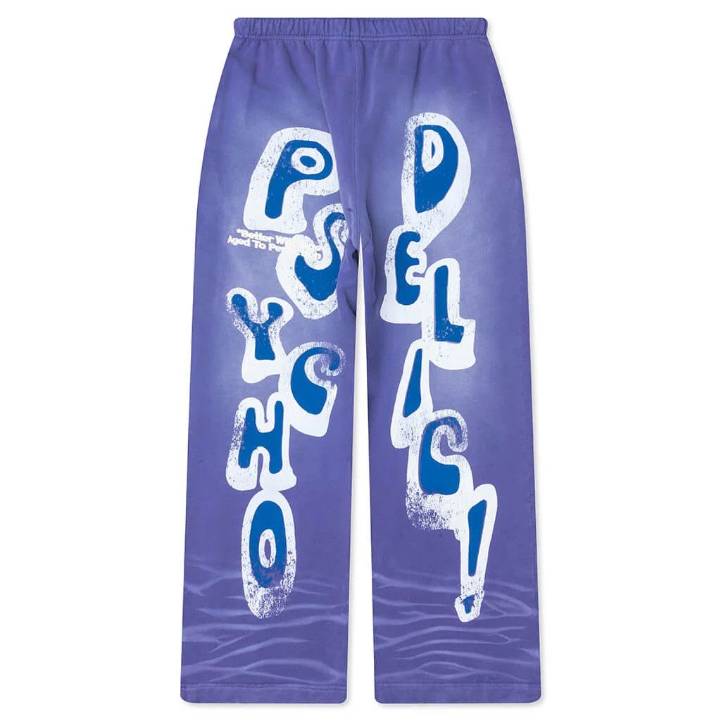 Better With Age Better With Age 'Psycho' Periwinkle Sweats Size US 32 / EU 48 - 1 Preview