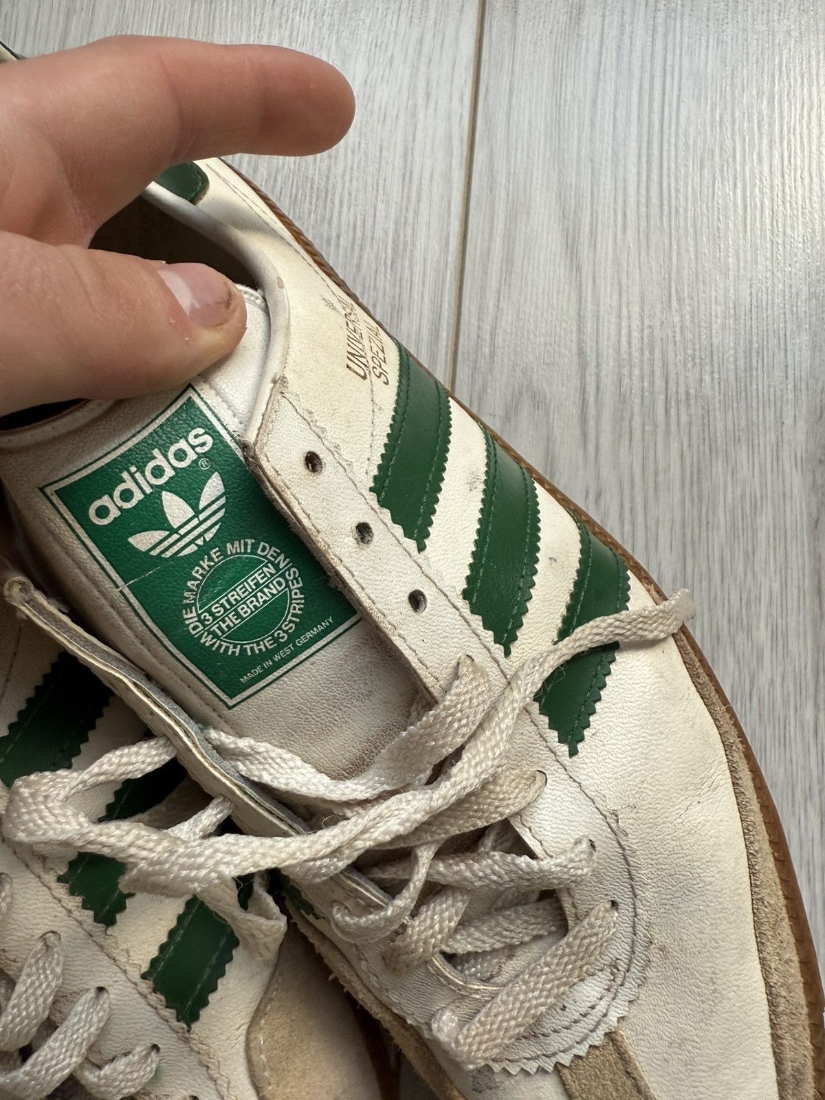 Adidas × Vintage Vintage Adidas Universal Spezial made in West Germany 1997 Size US 9.5 / EU 42-43 - 3 Thumbnail