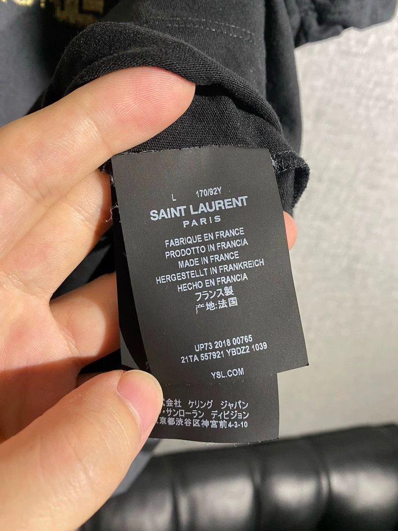 Saint Laurent Paris Saint laurent paris short sleeves 2506-Nextarrow Size US L / EU 52-54 / 3 - 5 Thumbnail