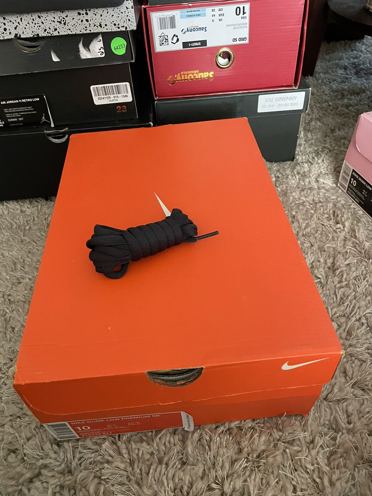 Nike SB Nike Dunk Low SB Orange Box Size US 10 / EU 43 - 8 Thumbnail
