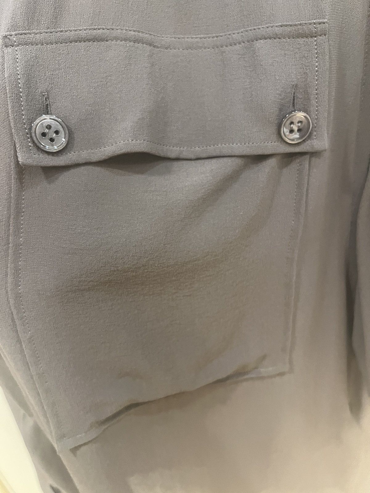 Saint Laurent Paris silk short sleeve shirt.collar size39 Size US M / EU 48-50 / 2 - 6 Thumbnail