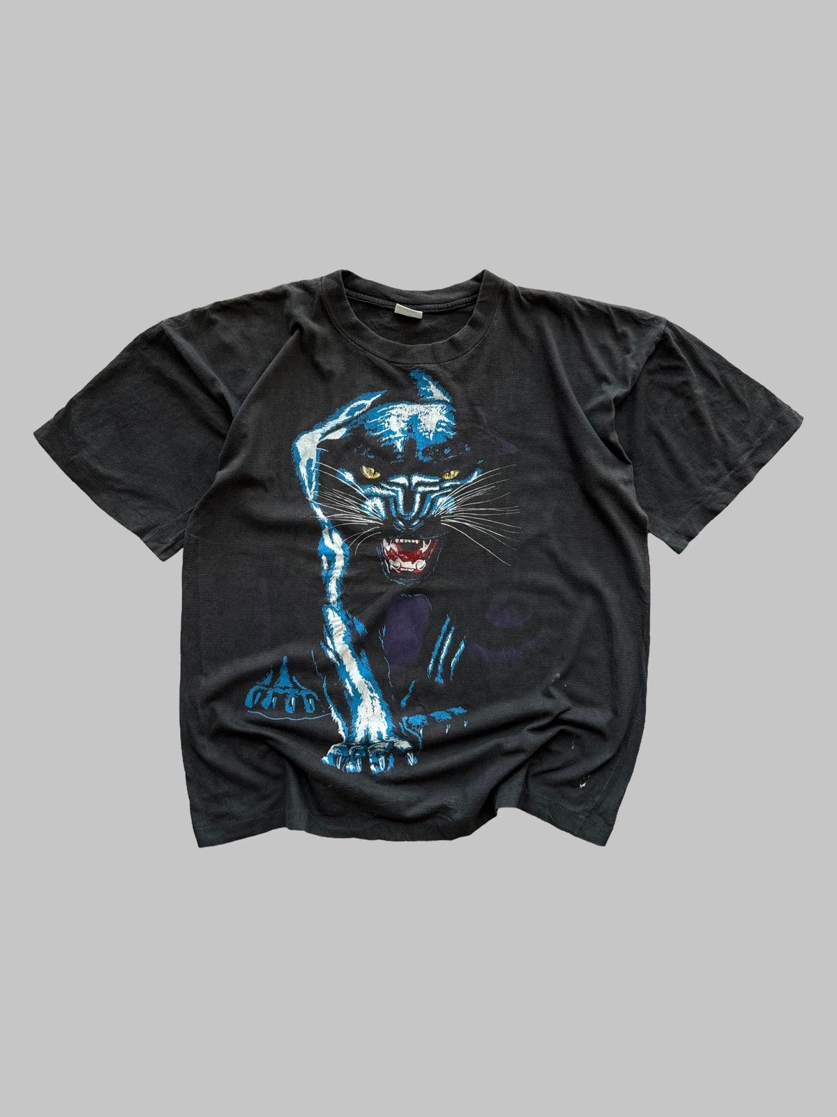 Vintage Panther Vintage Single Stitch USA Band T Shirt Size US L / EU 52-54 / 3 - 1 Thumbnail