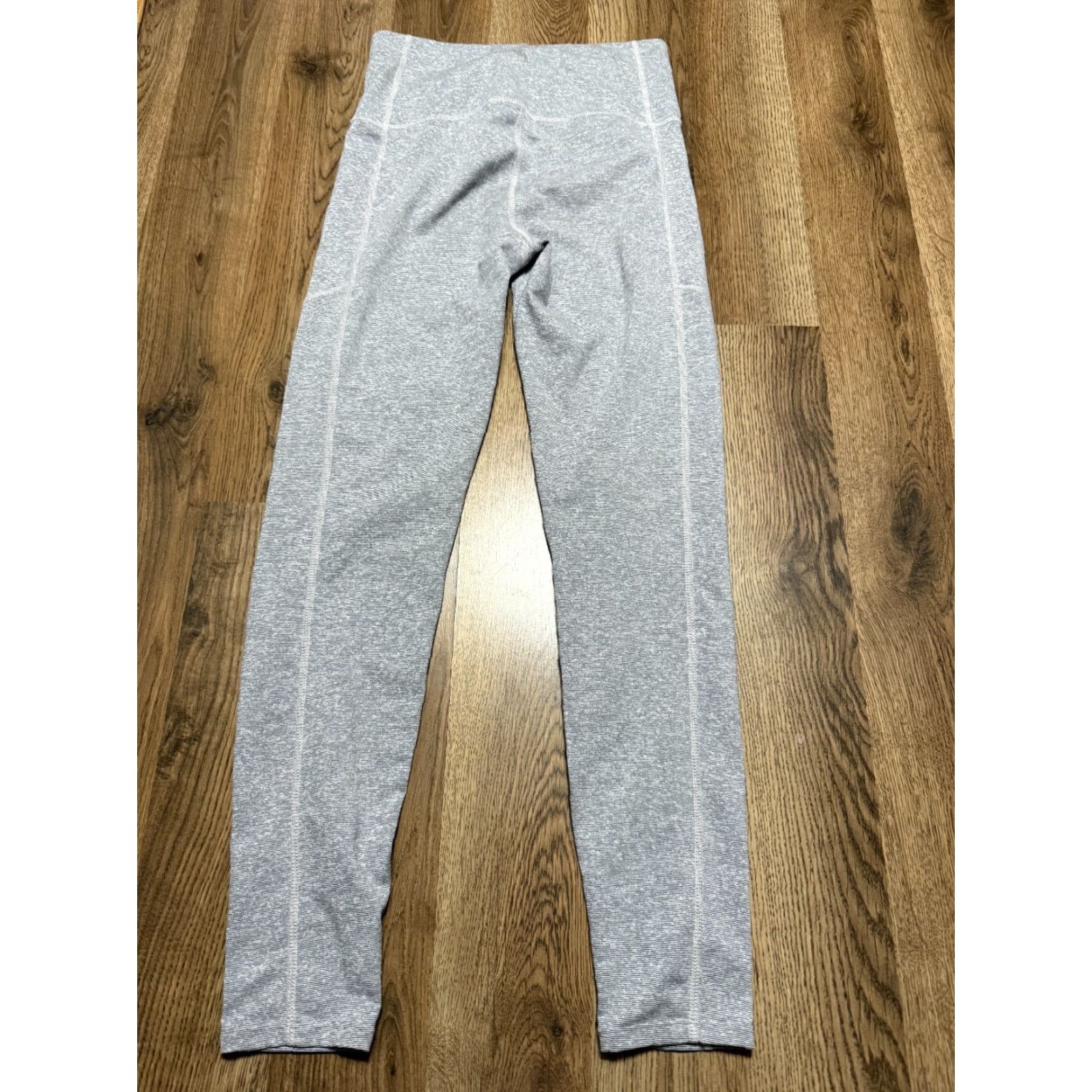 Vintage JoyLab Pants Women's Small Petite Gray Pull On Leggings Skinny High Rise Athletic Casual Yoga Slim | S | Regular | Inseam 24.5 in Size 28" / US 6 / IT 42 - 2 Thumbnail