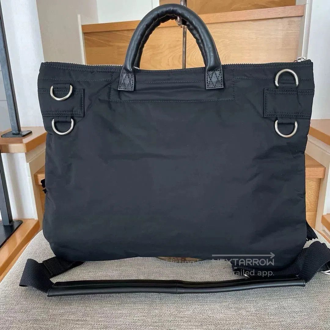 Yohji Yamamoto Yohji Yamamoto x Porter Black Shoulder Bag. Size ONE SIZE - 2 Thumbnail
