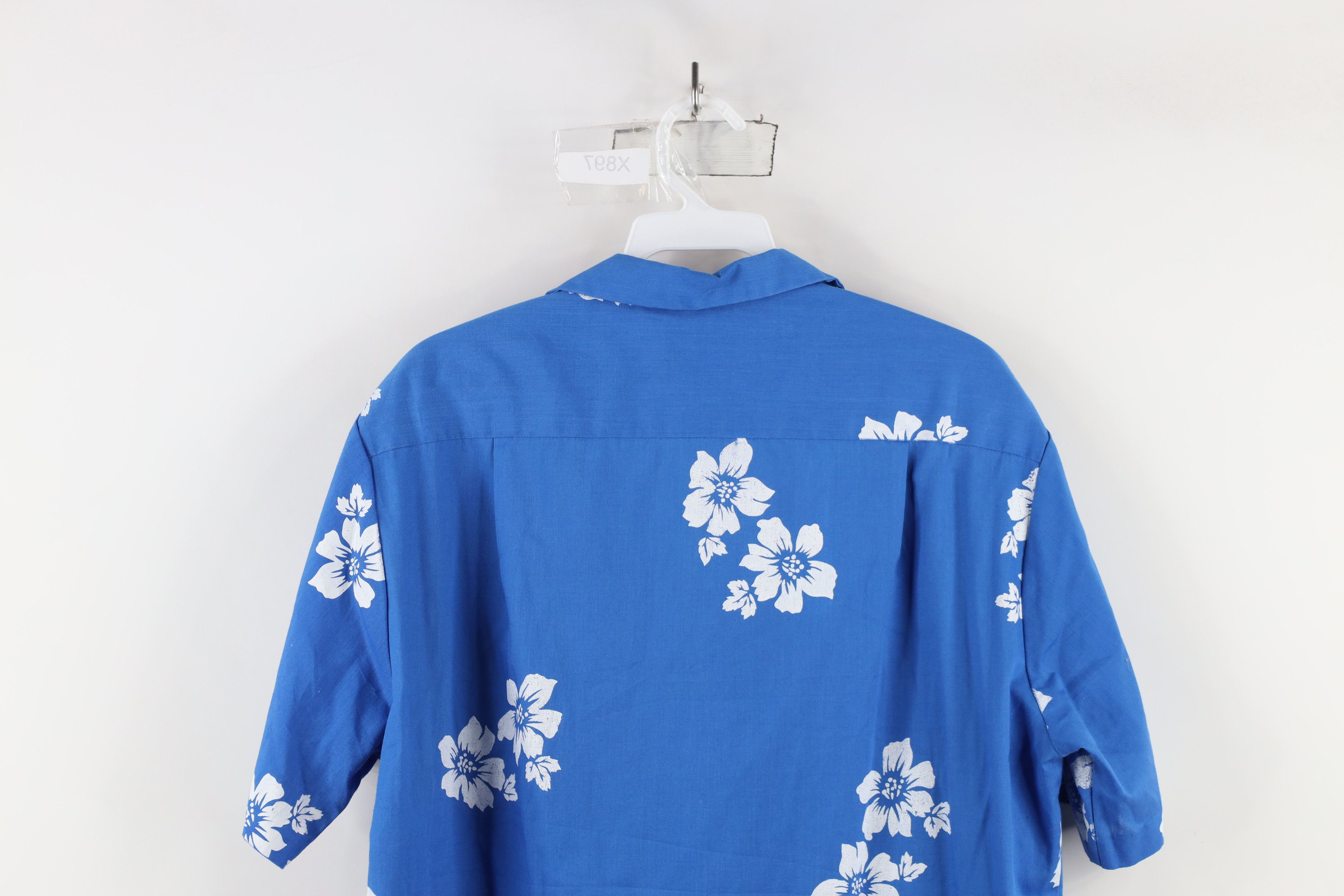 Vintage Vintage 60s 70s Streetwear Hawaiian Luau Button Shirt USA Size US M / EU 48-50 / 2 - 12 Thumbnail