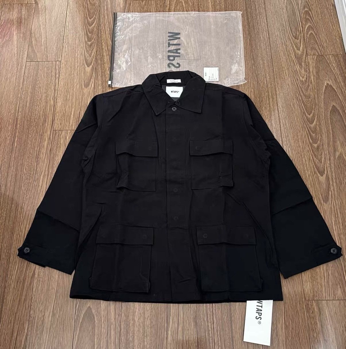 Wtaps WTAPS WMILL-LS 01 SHIRT NYCO RIPSTOP 19AW, 4-pocket shirt Size US XL / EU 56 / 4 - 1 Thumbnail