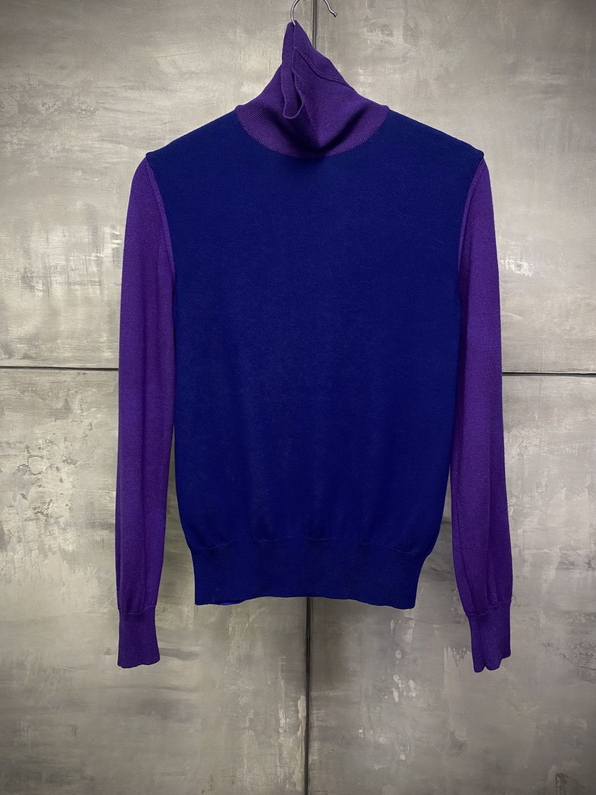 Maison Margiela Artisanal Rare Three Color Turtleneck S-M Size US M / EU 48-50 / 2 - 3 Thumbnail