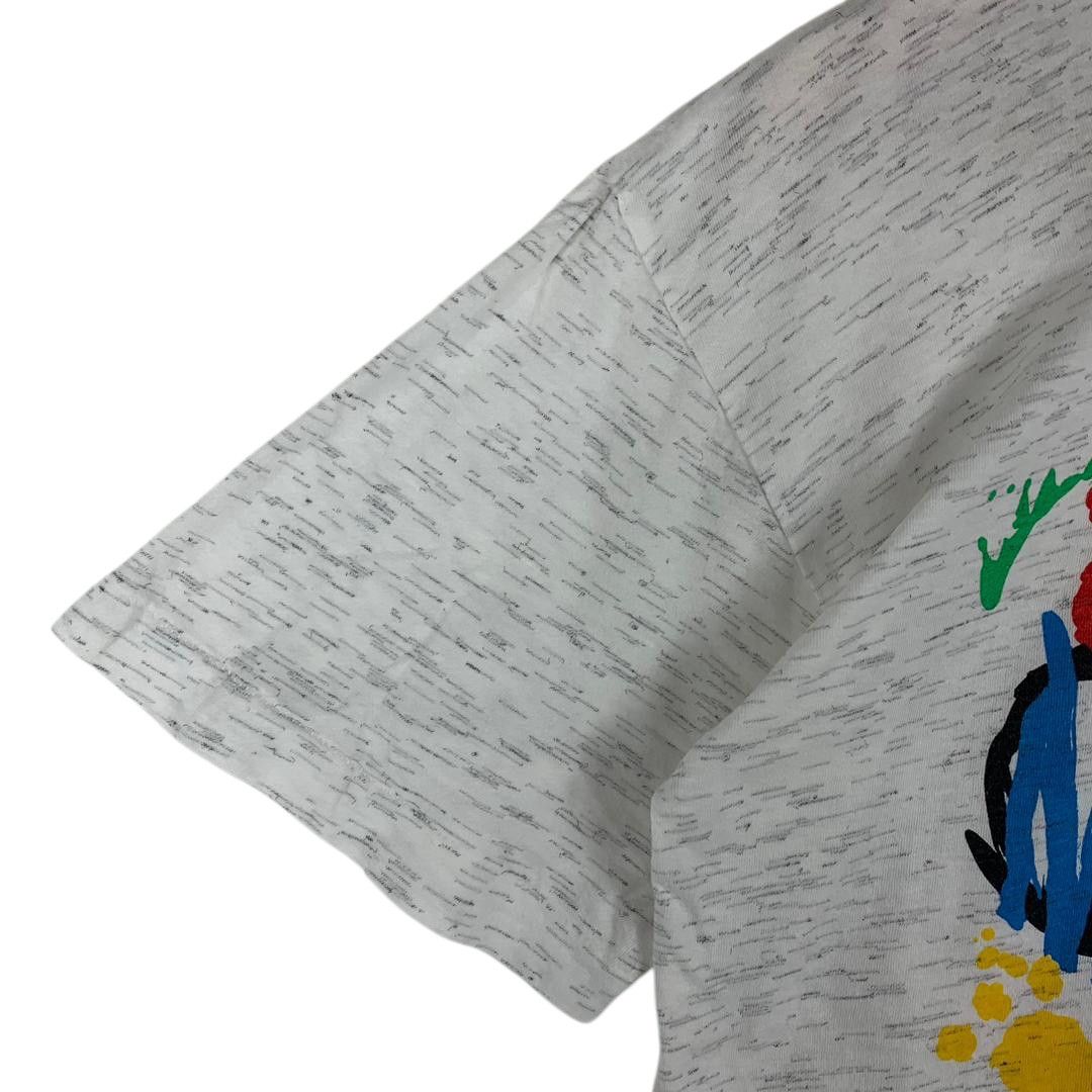 Disney Vintage 90s Disney Pluto paint brush abstract graphic tees. Size US M / EU 48-50 / 2 - 6 Thumbnail
