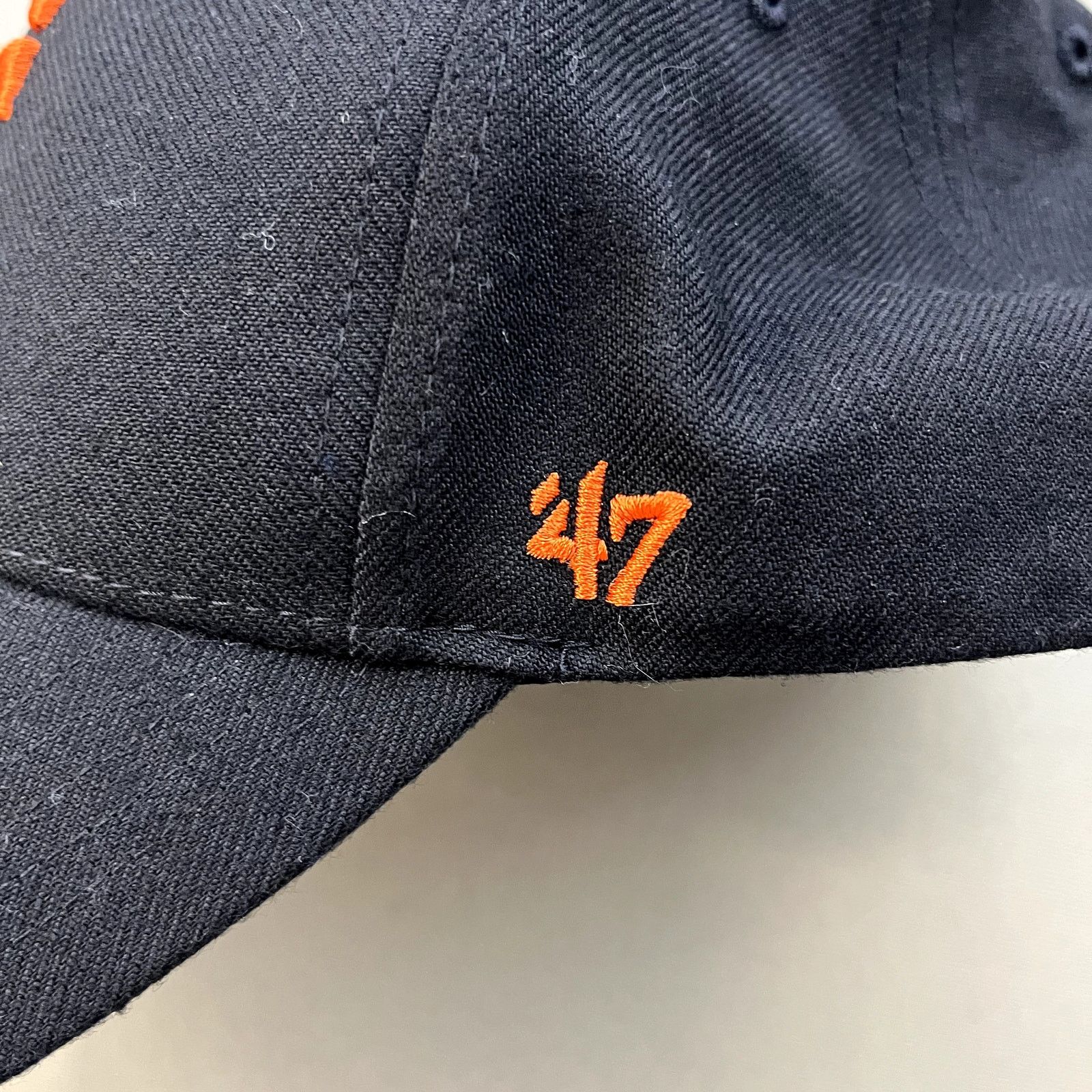 47 San Francisco Giants Hat Cap Strapback Black 47 MLB Baseball Size ONE SIZE - 4 Thumbnail
