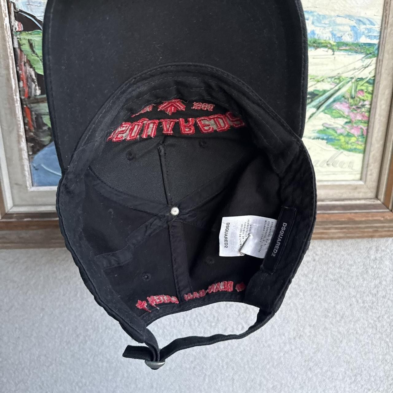 Dsquared2 Dsquared2 Baseball Hat Cap Black Size ONE SIZE - 3 Thumbnail