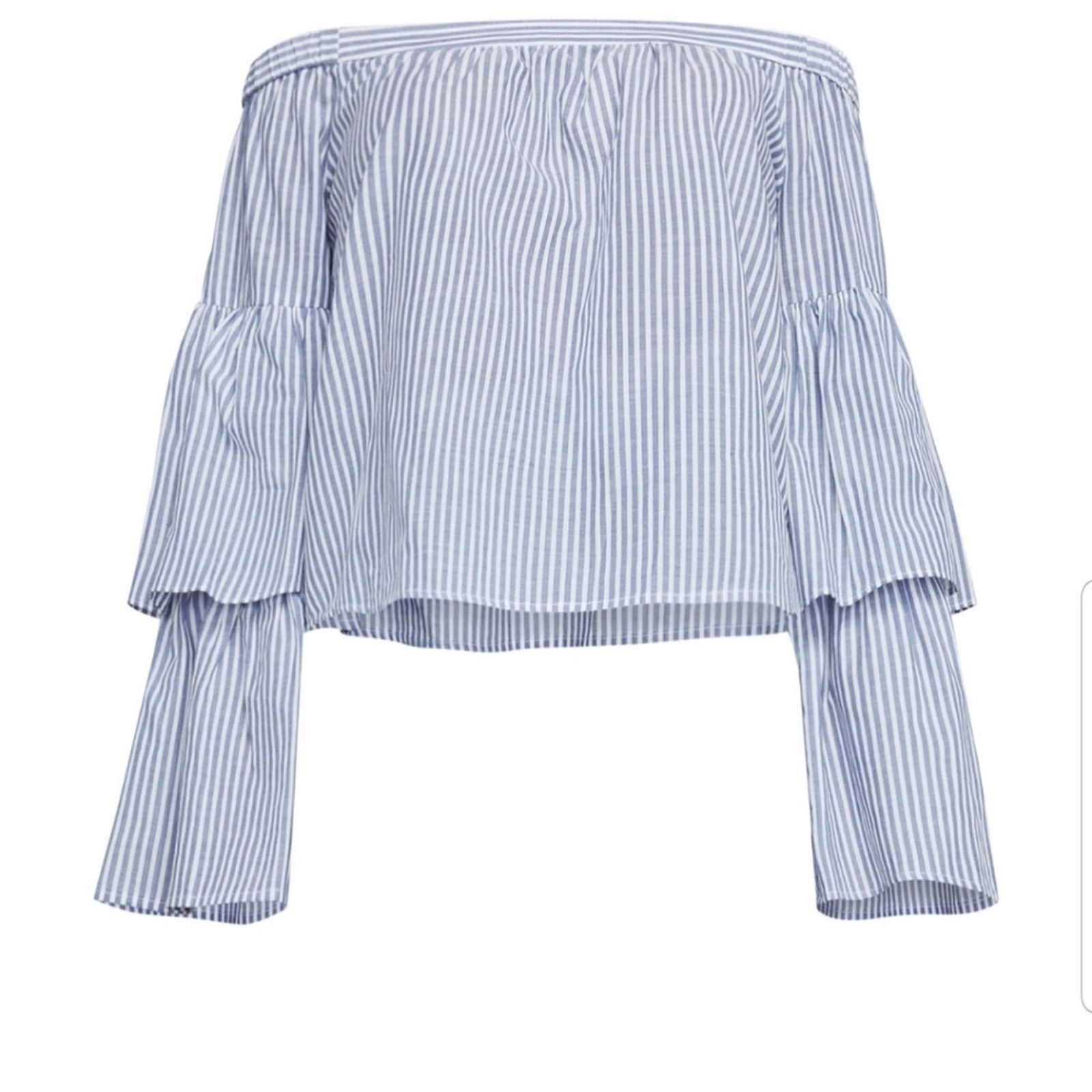 Bcbgmaxazria - BCBGMAXAZRIA Blouse Size M / US 6-8 / IT 42-44 - 4 Thumbnail
