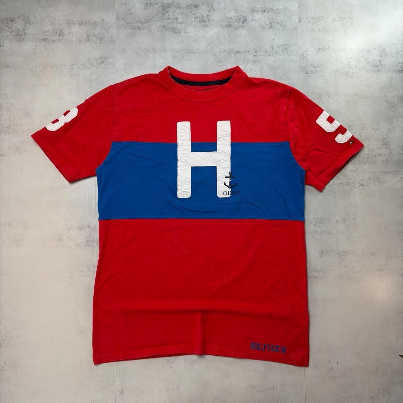 Tommy Hilfiger Y2K Red Tommy Hilfiger Grunge Chief Keef Skater T-Shirt Size US XS / EU 42 / 0 - 1 Thumbnail