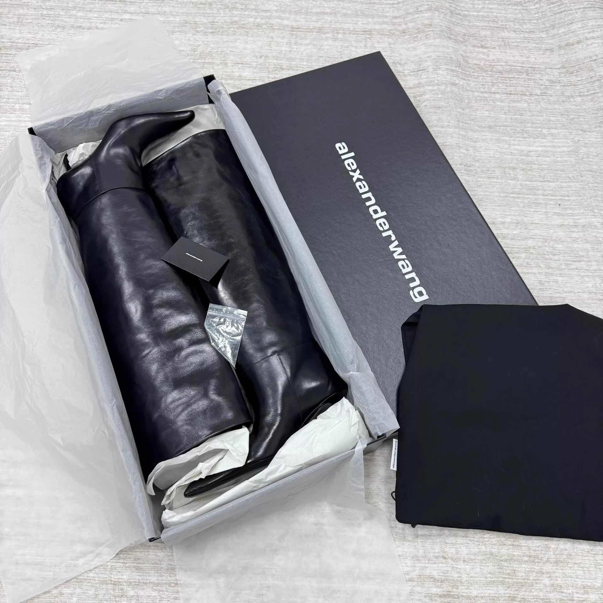 Alexander Wang Alexander Wang Pointed Toe Knee-High Boots 37 New Size US 6.5 / IT 36.5 - 2 Thumbnail