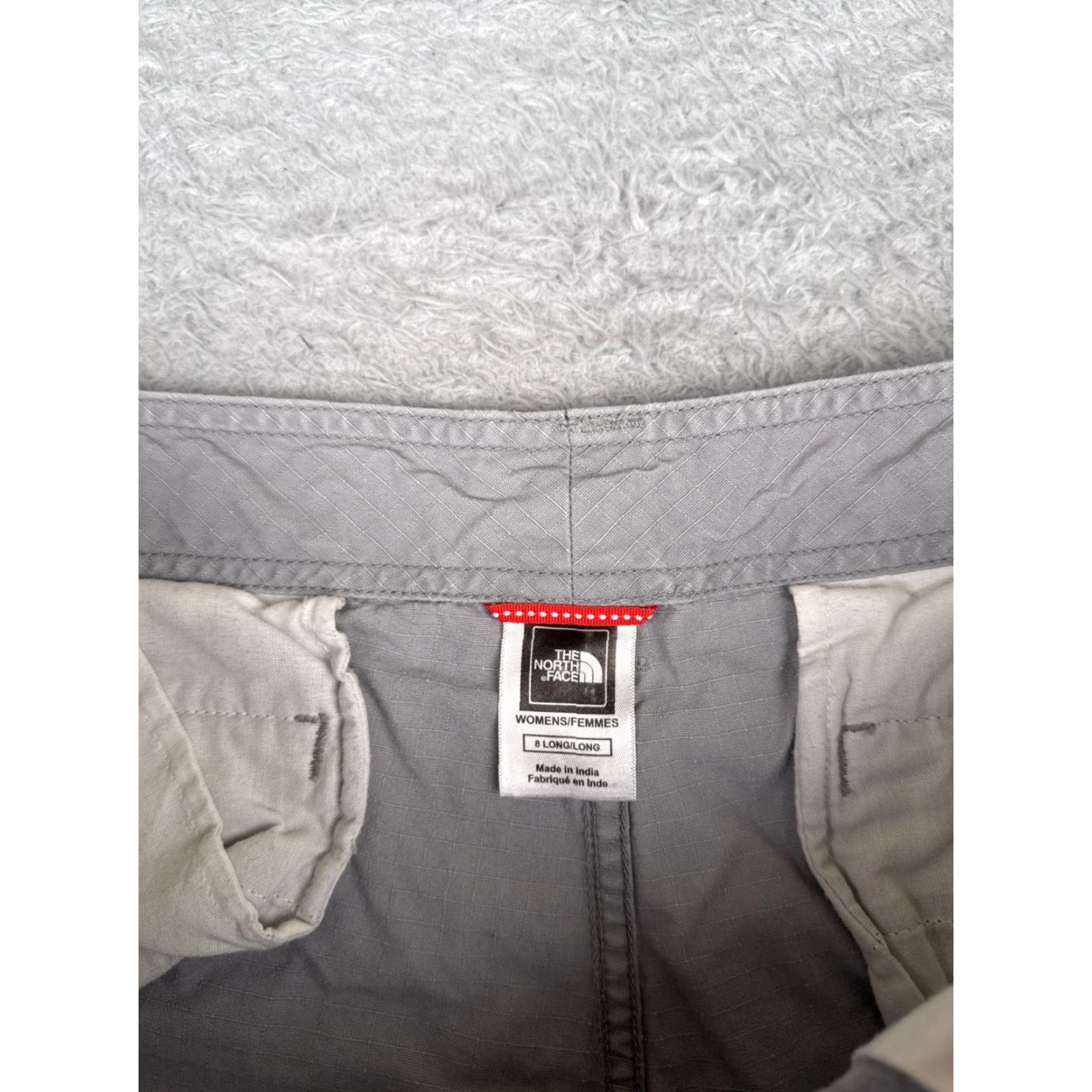 The North Face The North Face Shorts Womens 8 L Gray Cargo Ripstop Hike Camp Fishing 32x11 Size 30" / US 8 / IT 44 - 7 Thumbnail