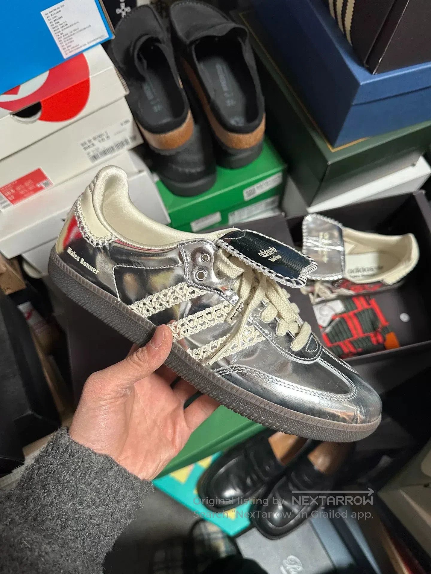 Wales Bonner Wales Bonner x adidas Samba. Size US 11.5 / EU 44-45 - 1 Thumbnail