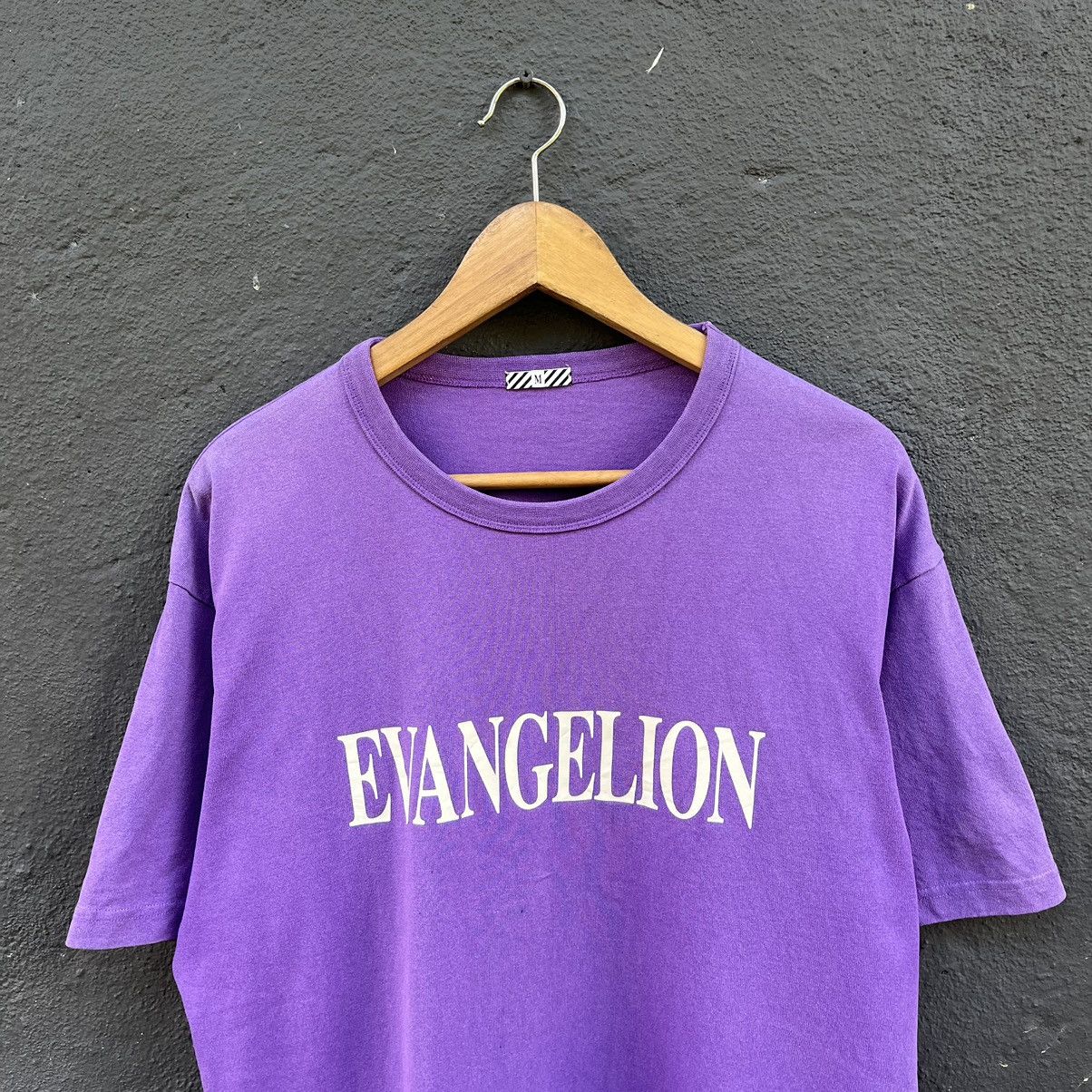 Anime Thrashed Faded Evangelion X Gu Anima Tee Size US M / EU 48-50 / 2 - 2 Thumbnail