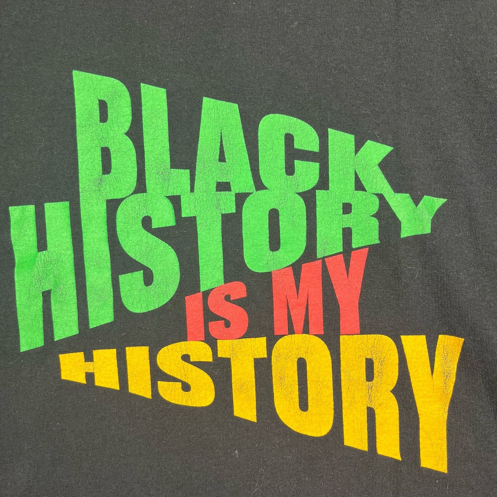 Jerzees Black History Is My History Shirt 2XL Golden Warriors E-01 Size US XXL / EU 58 / 5 - 2 Thumbnail