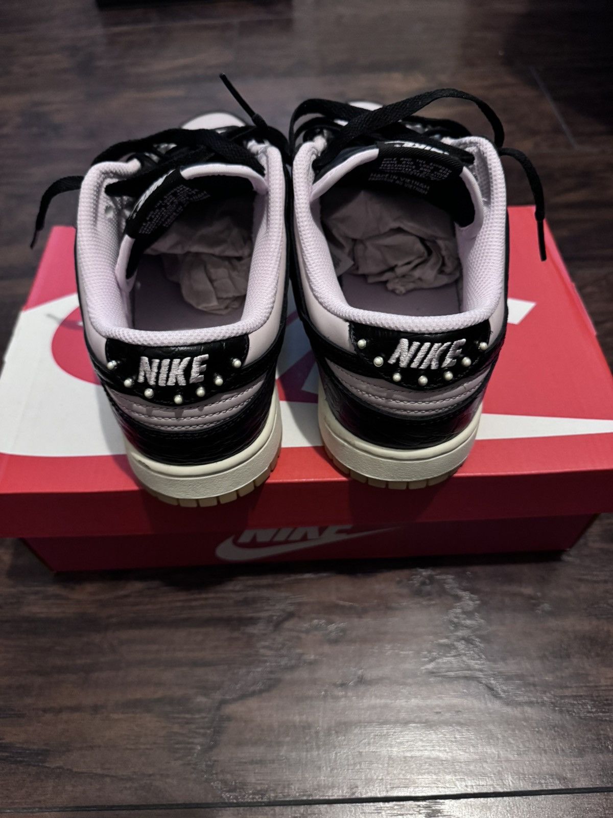 Nike Nike Dunk Low Pink Foam Size US 8.5 / EU 41-42 - 3 Thumbnail