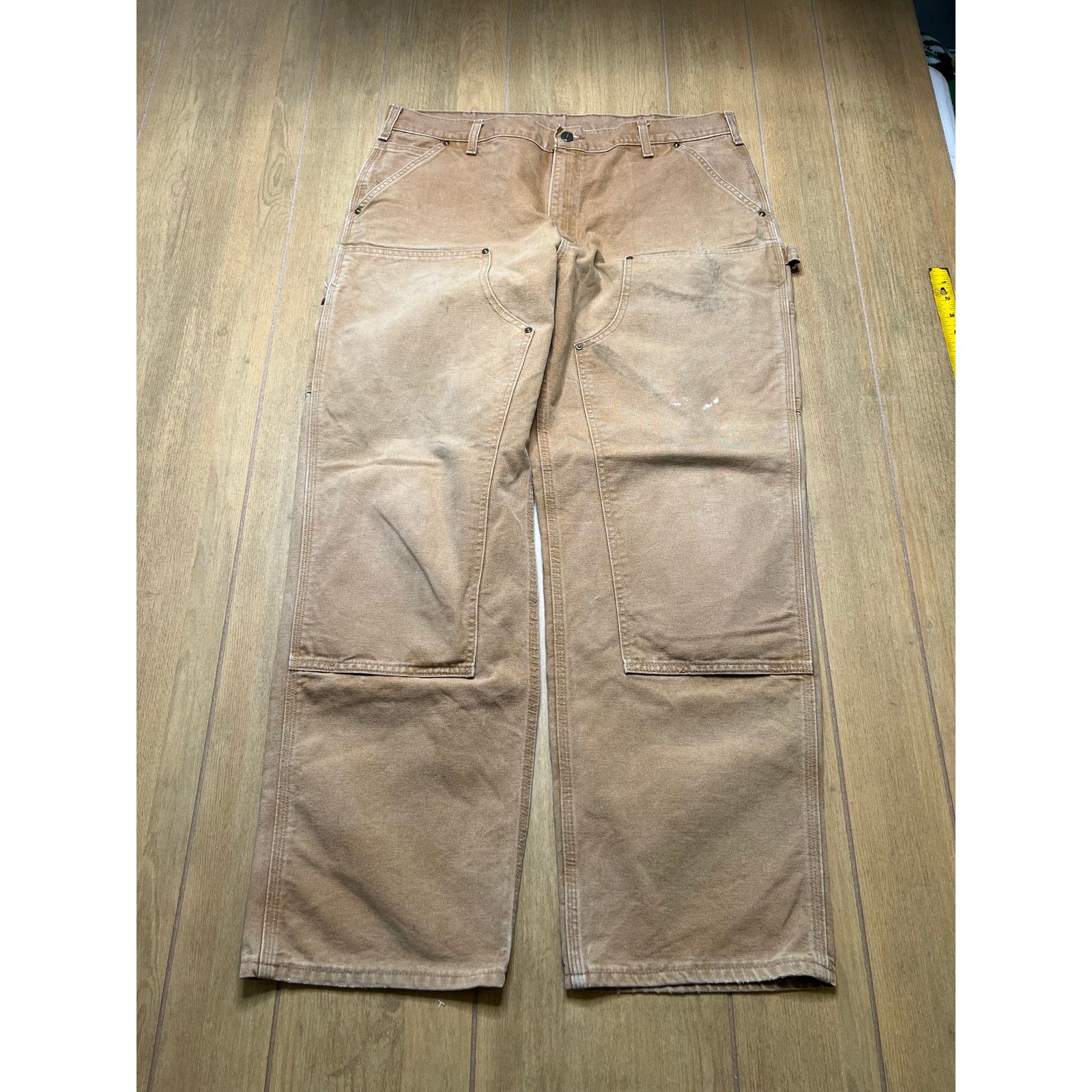 Carhartt Vintage Carhartt Pants Mens 38x32 Brown B136 Double knee Y2K Size US 38 / EU 54 - 9 Thumbnail
