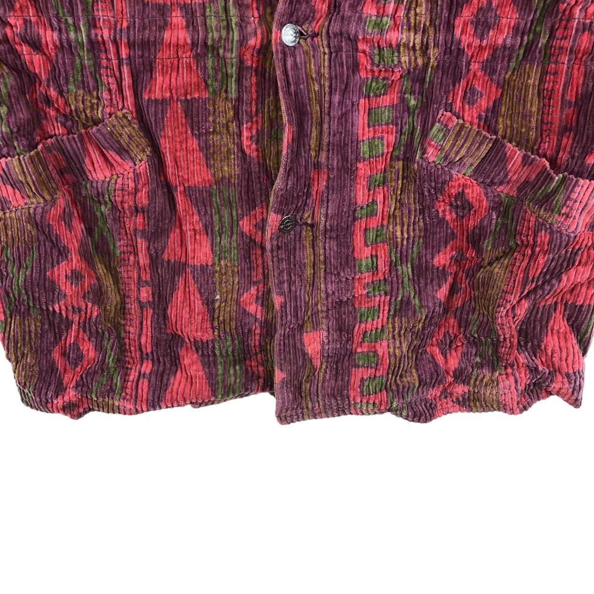 O'Neill Vintage 90s TEAM O’NEILL Corduroy Jacket Aztec Navajo Surf Size US L / EU 52-54 / 3 - 3 Thumbnail