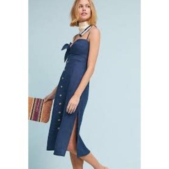 FAITHFULL Faithfull The Brand Charlotte Dress Size S / US 4 / IT 40 - 1 Thumbnail
