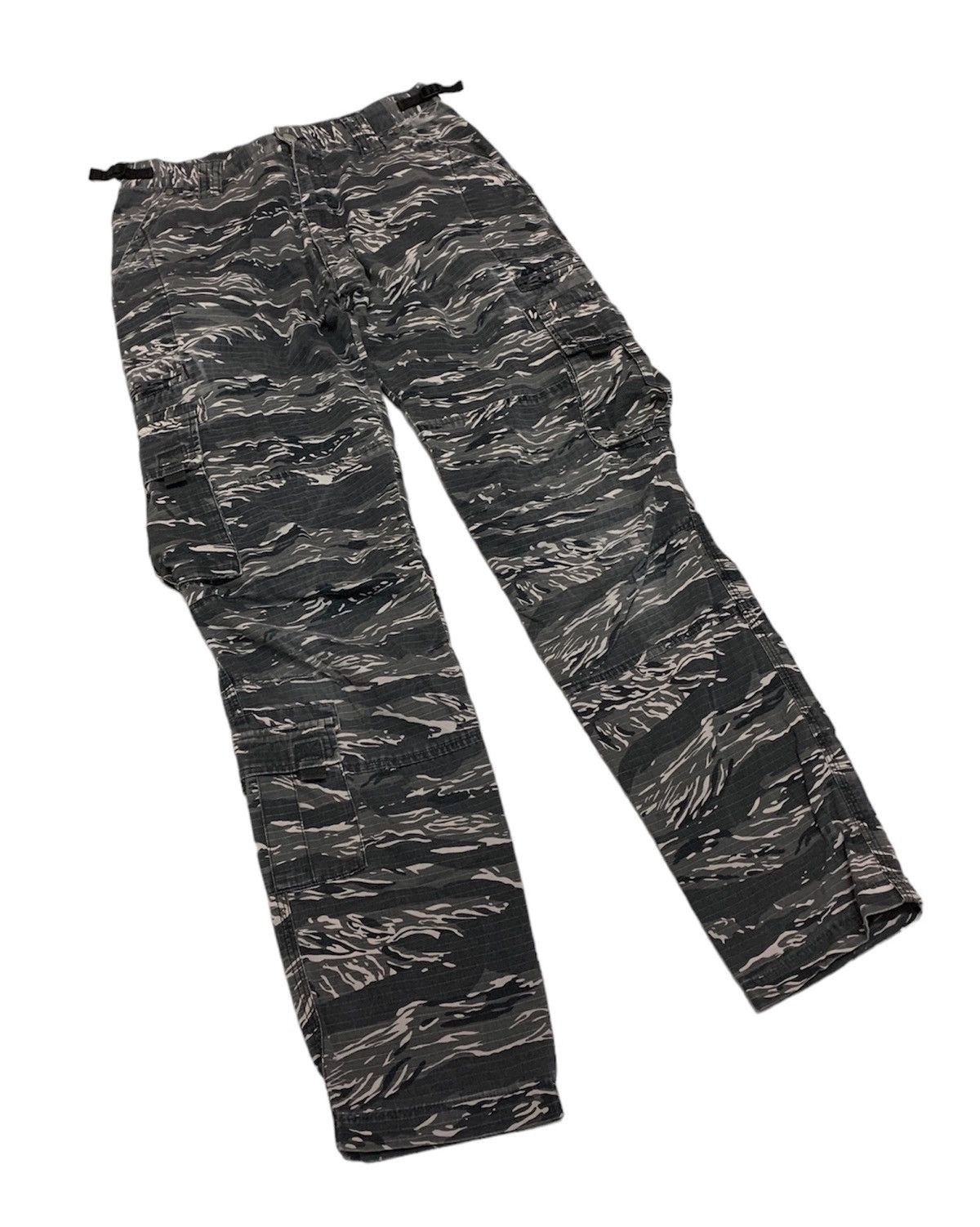 90s AIRWALK TIGER STRIPE MULTI POCKET CARGO PANTS