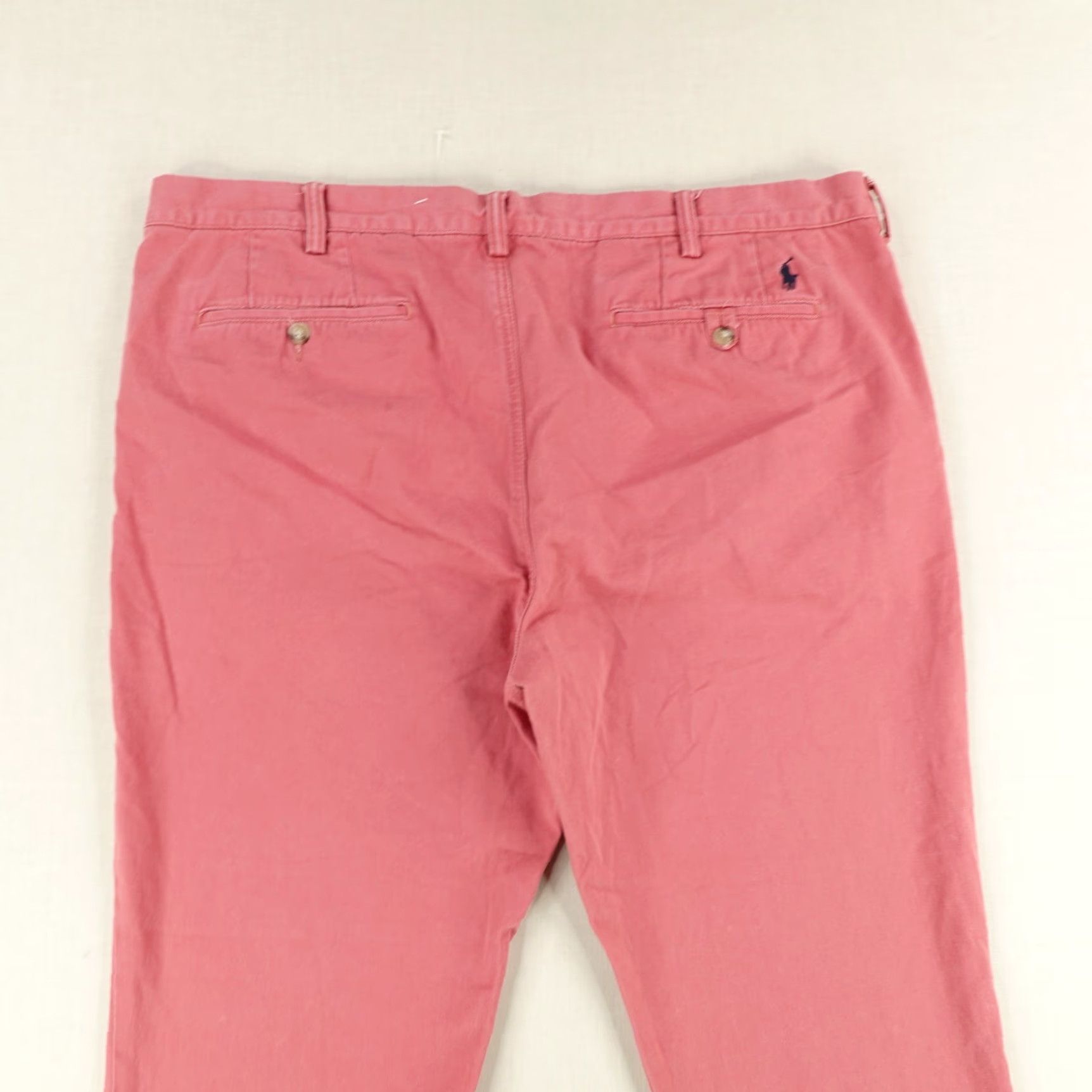 Polo Ralph Lauren VINTAGE Polo Ralph Lauren Chino Pants Men 40x30 Slim Fit Cotton Pink Casual Business Size US XS / EU 42 / 0 - 5 Thumbnail