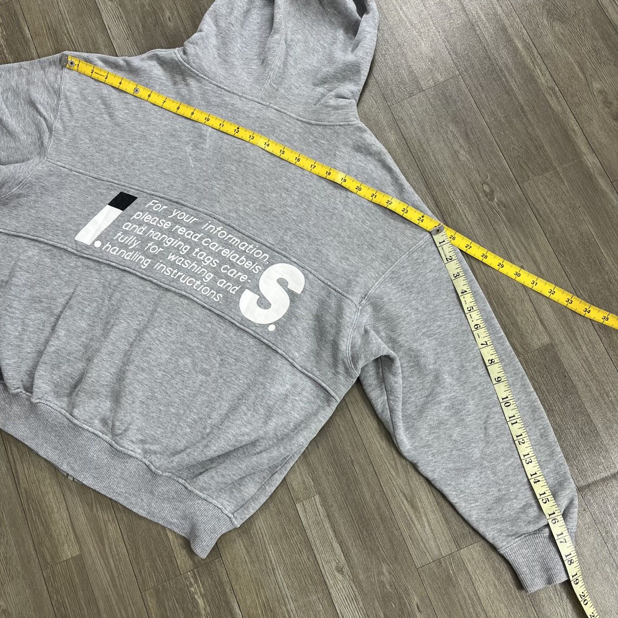 Issey Miyake Archived Tsumori Chisasto Issey Miyake Big Logo Zip Hoodie Size US L / EU 52-54 / 3 - 16 Thumbnail