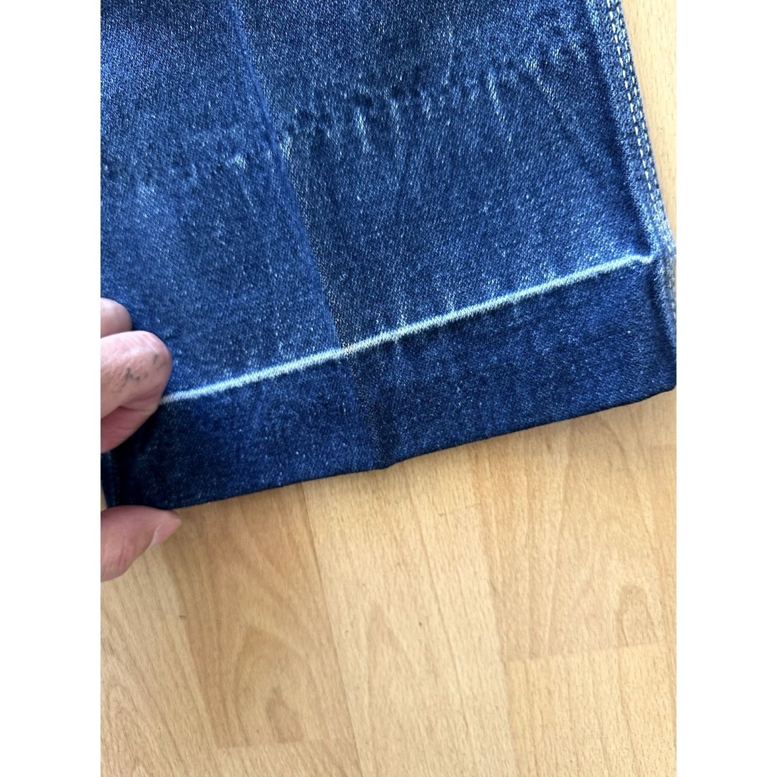 Jordache VINTAGE Jordache Jeans Blue Regular 36 Waist 26.5 Inseam 28.5 Inseam 80s Horse Head Logo Mens Womens Girls Boys Size 25" / US 0 / IT 36 - 7 Thumbnail