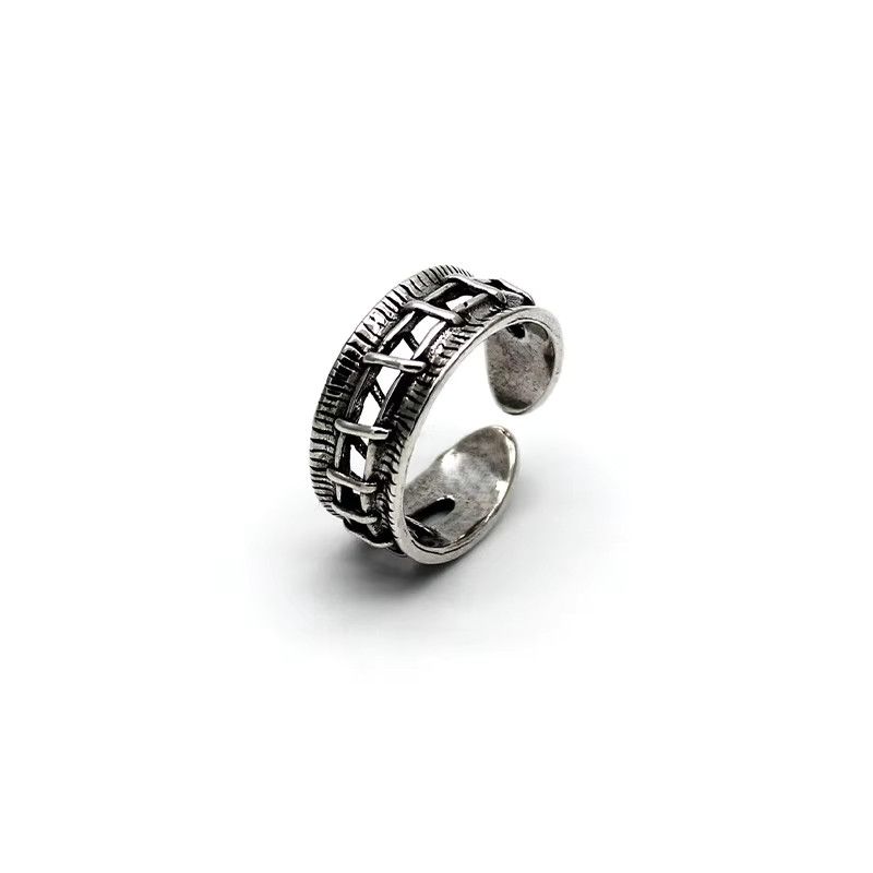 Jewelry Retro Wound Stitches Ring Size ONE SIZE - 4 Thumbnail
