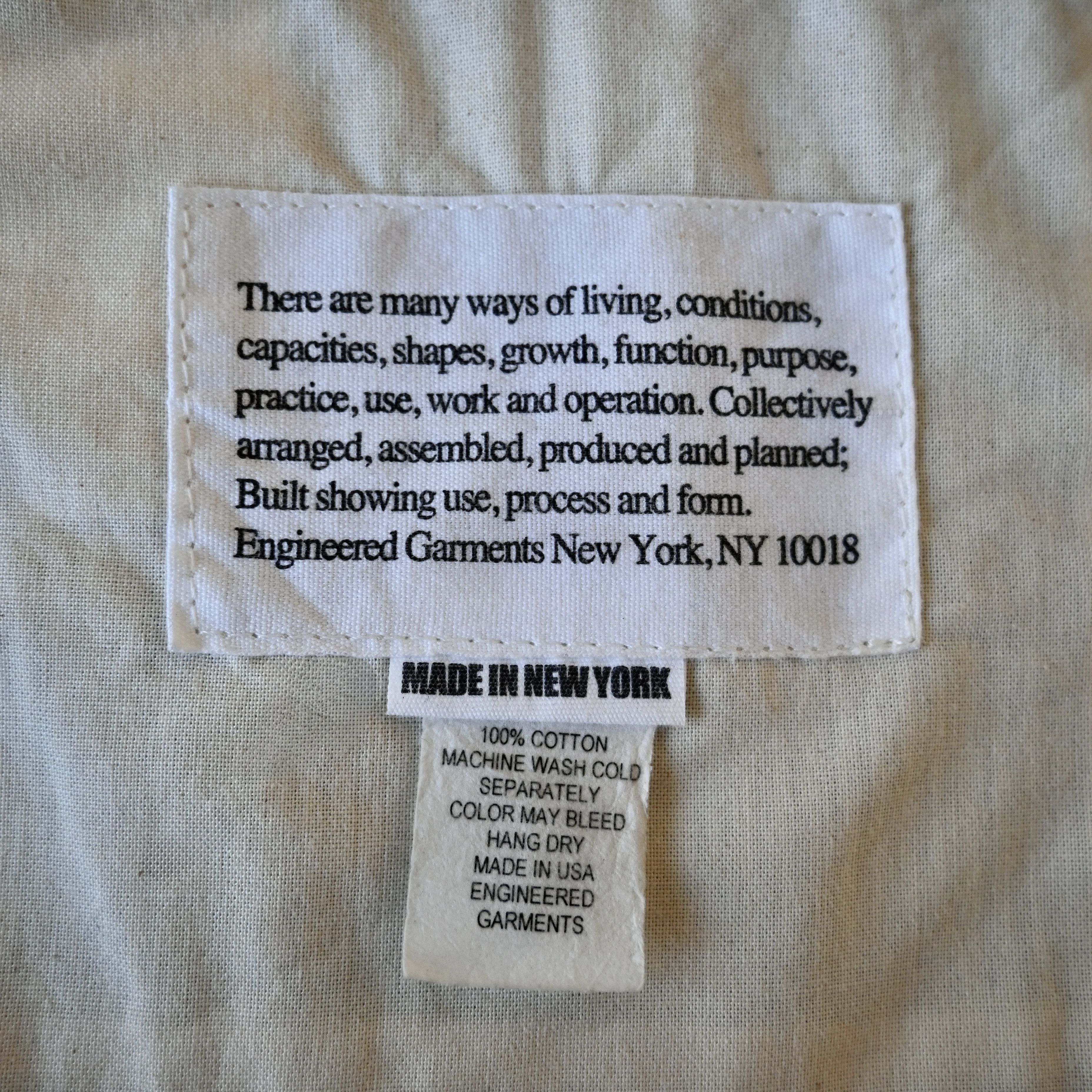 Engineered Garments VTG 2000s Engineered Garments hickory twill "Shop Coat" Size US S / EU 44-46 / 1 - 13 Thumbnail