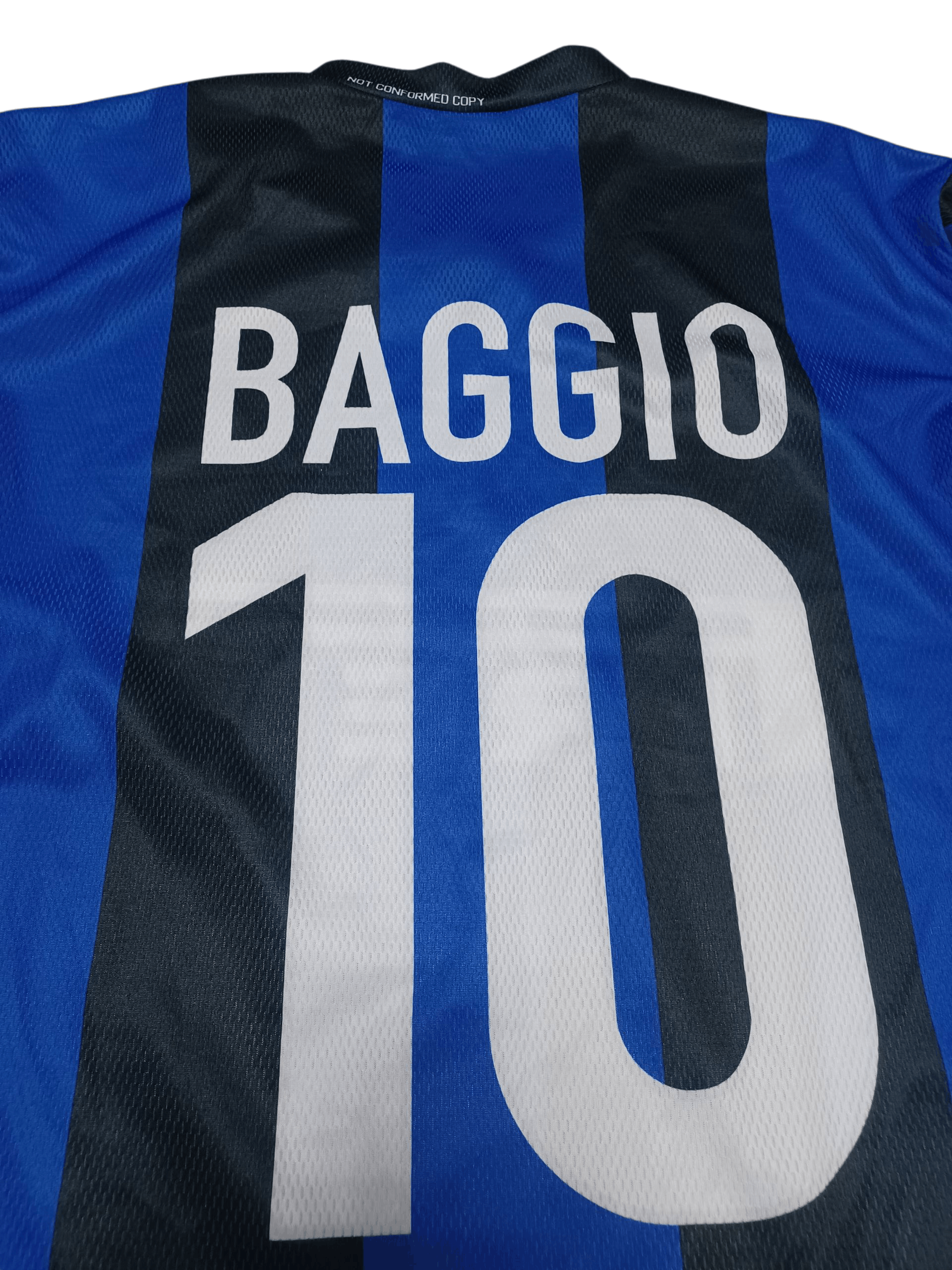 Other INTER MILAN VINTAGE STYLE ROBERTO BAGGIO SOCCER JERSEY Size US M / EU 48-50 / 2 - 4 Thumbnail