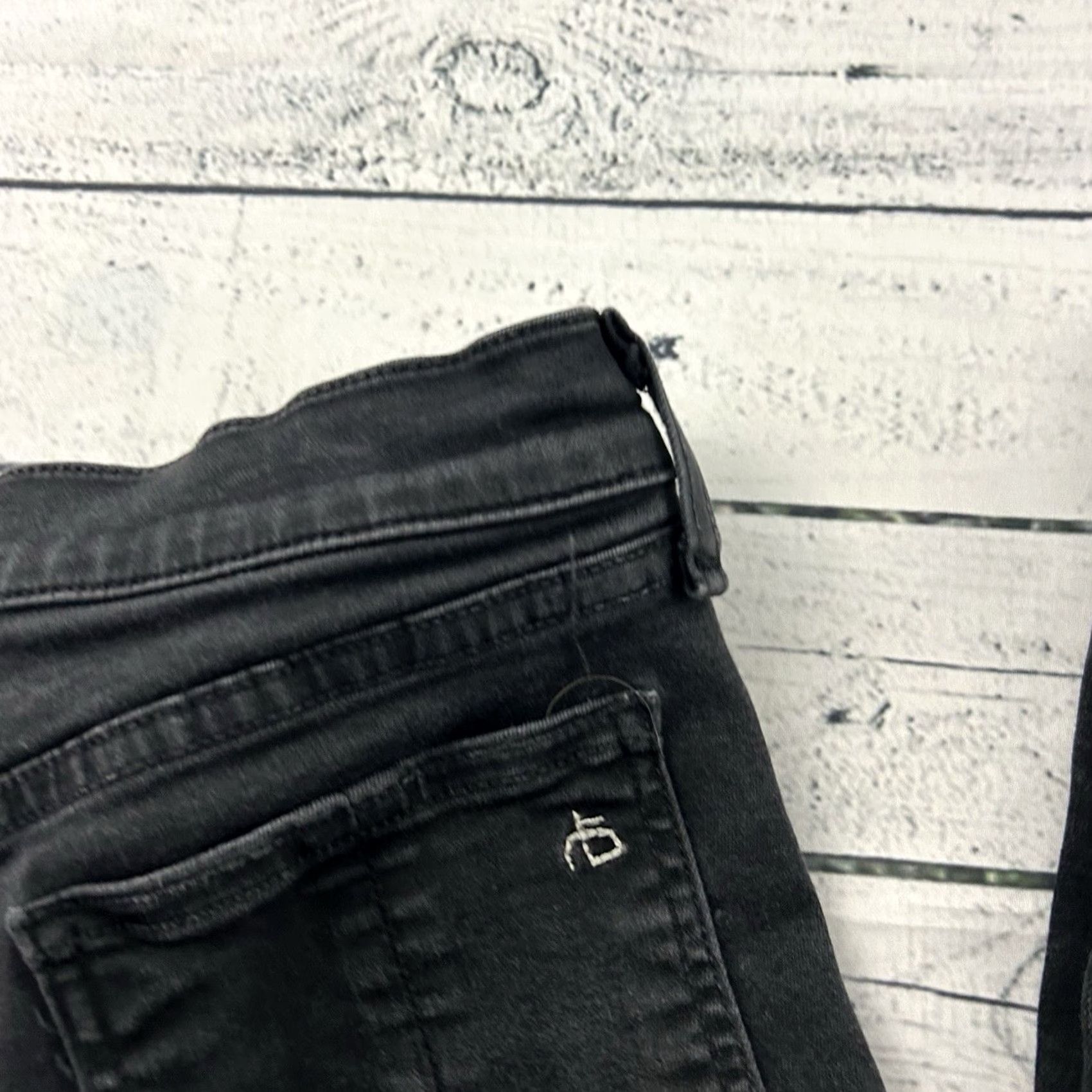 Rag & Bone rag & bone High Rise Skinny Black Wash Denim Jeans Women's 30 Jeans Clothing Women Black 30 Skinny Rag & Bone Size 30" / US 8 / IT 44 - 2 Thumbnail