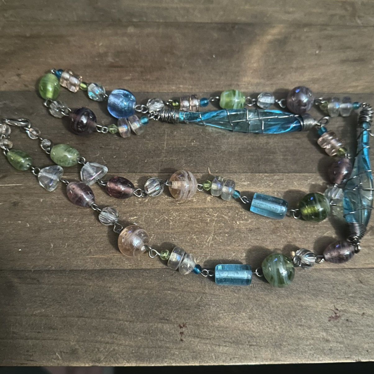 Other Multicolor glass bead necklace Size ONE SIZE - 2 Thumbnail