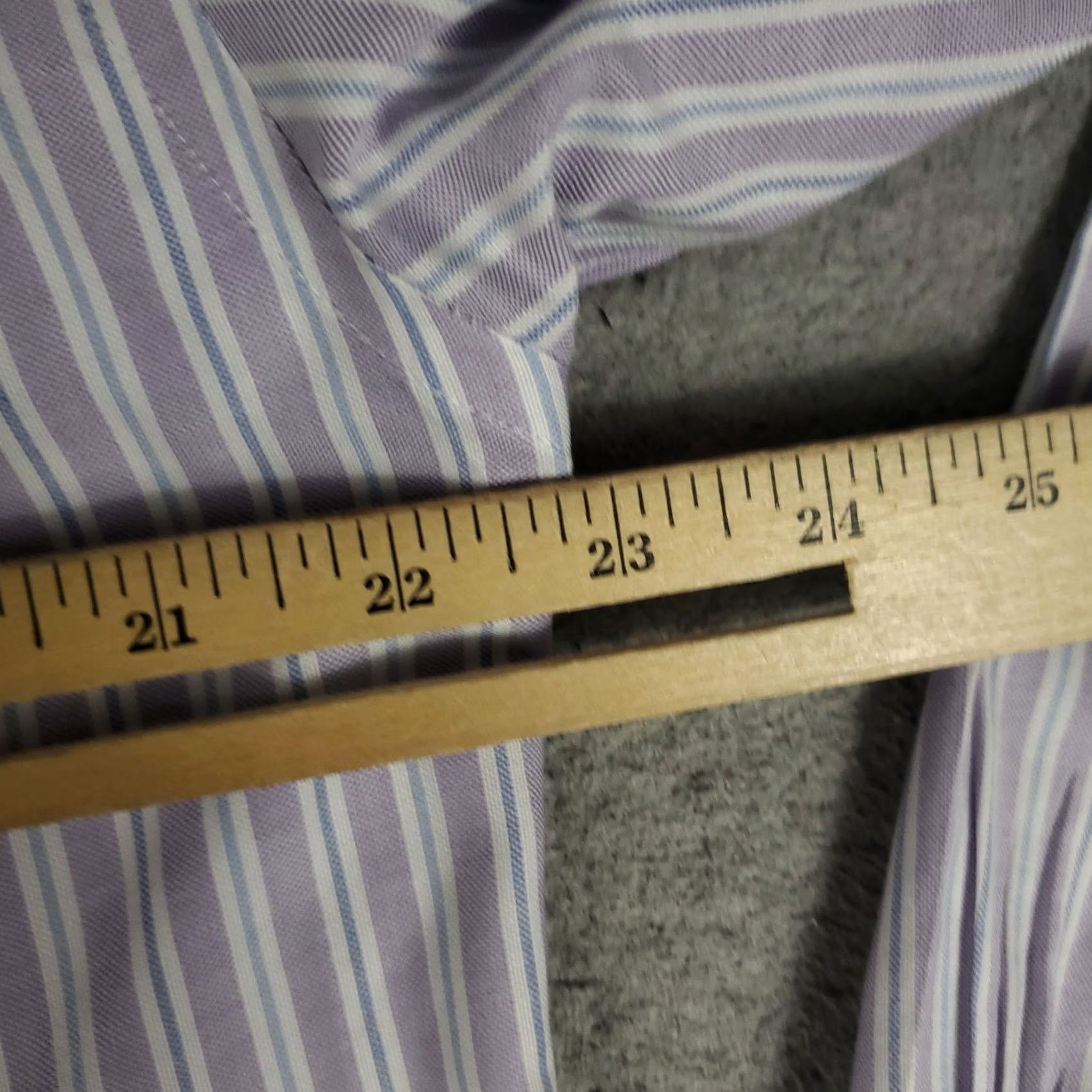 Brooks Brothers Brooks Brothers Shirt Mens Small Purple Striped Regent Button Up Long Sleeve Size US S / EU 44-46 / 1 - 6 Thumbnail
