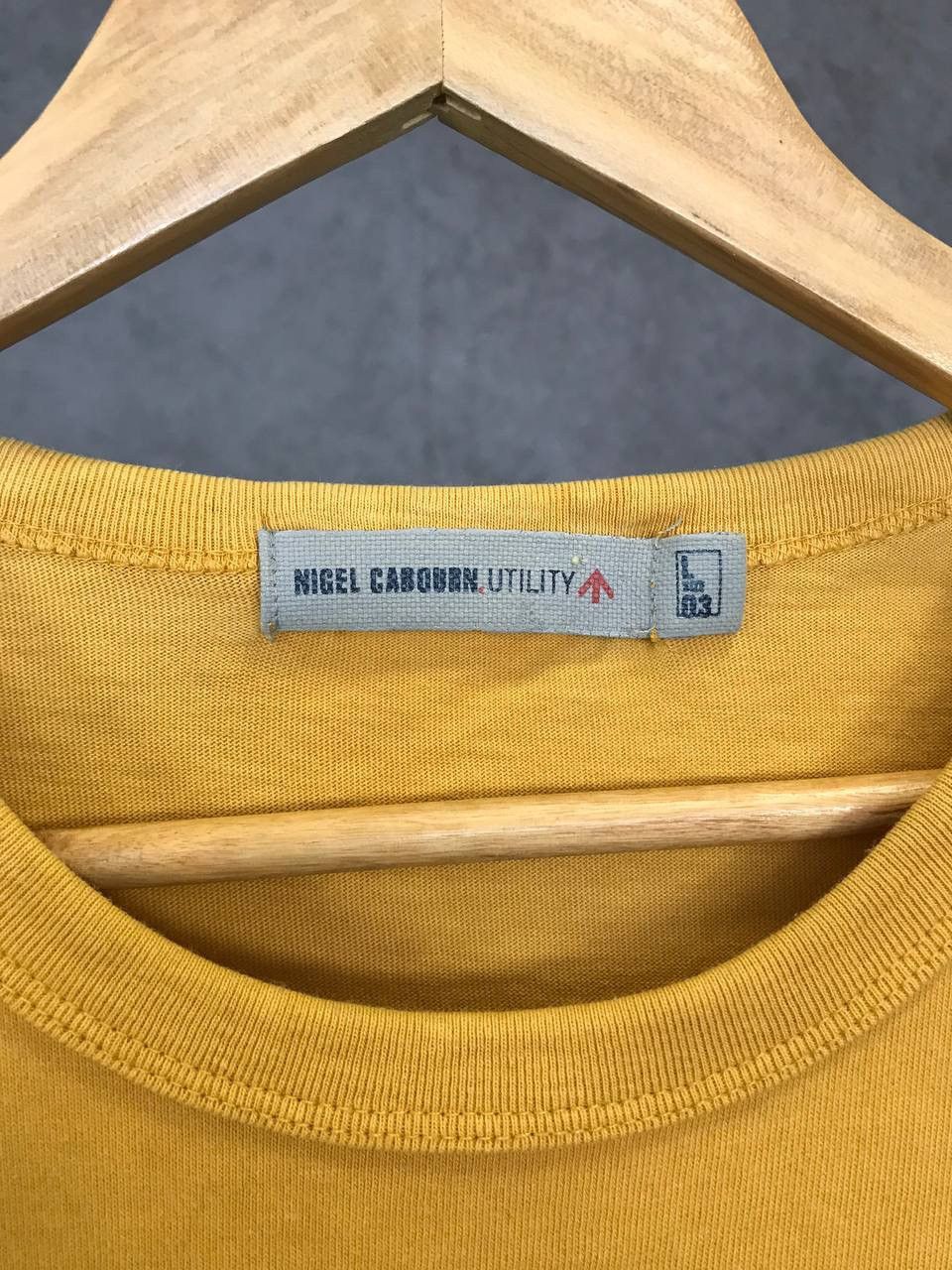 Designer Nigel Cabourn Utility art vintage designer tee Size US L / EU 52-54 / 3 - 4 Thumbnail