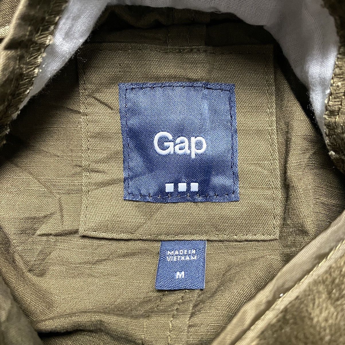 Gap × Japanese Brand × Vintage Gap Olive Poncho jacket Size US M / EU 48-50 / 2 - 8 Thumbnail